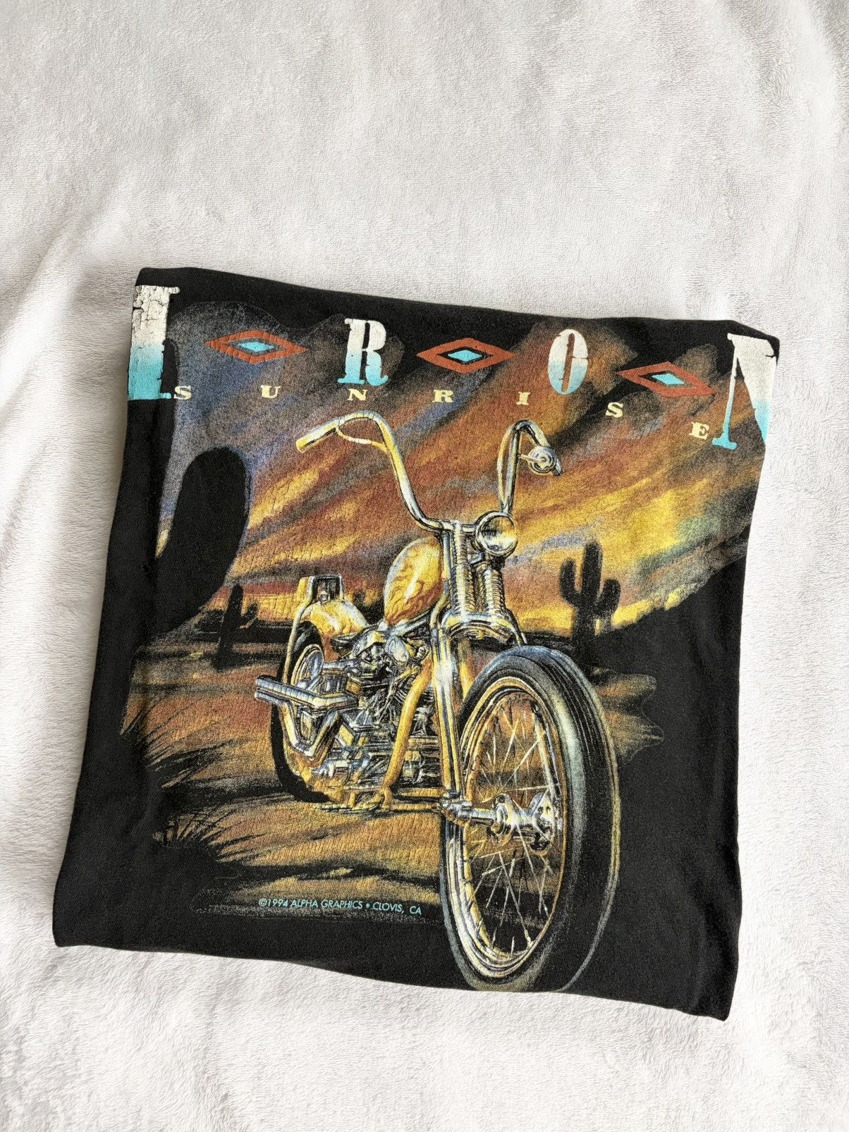 Harley Davidson 1994 Biker Tee Size US L / EU 52-54 / 3 - 1 Thumbnail