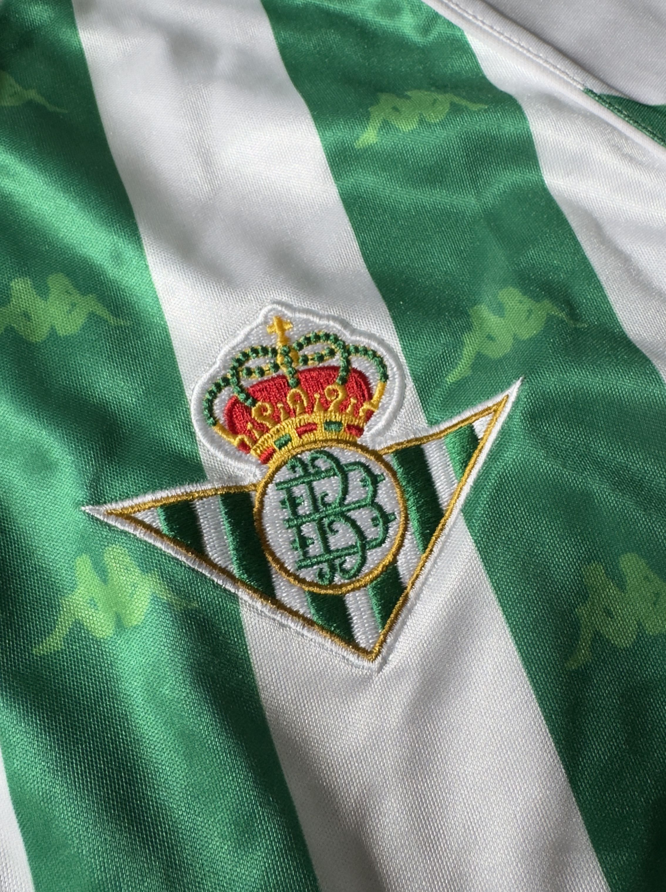 Kappa Real Betis Kappa Vintage Home Jersey 2000s Size US L / EU 52-54 / 3 - 6 Thumbnail