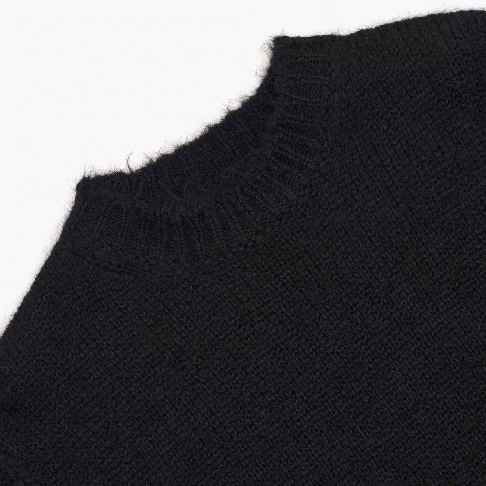 Jil Sander o1w1db11025 Cn Ls Jumper in Black Size US L / EU 52-54 / 3 - 2 Thumbnail