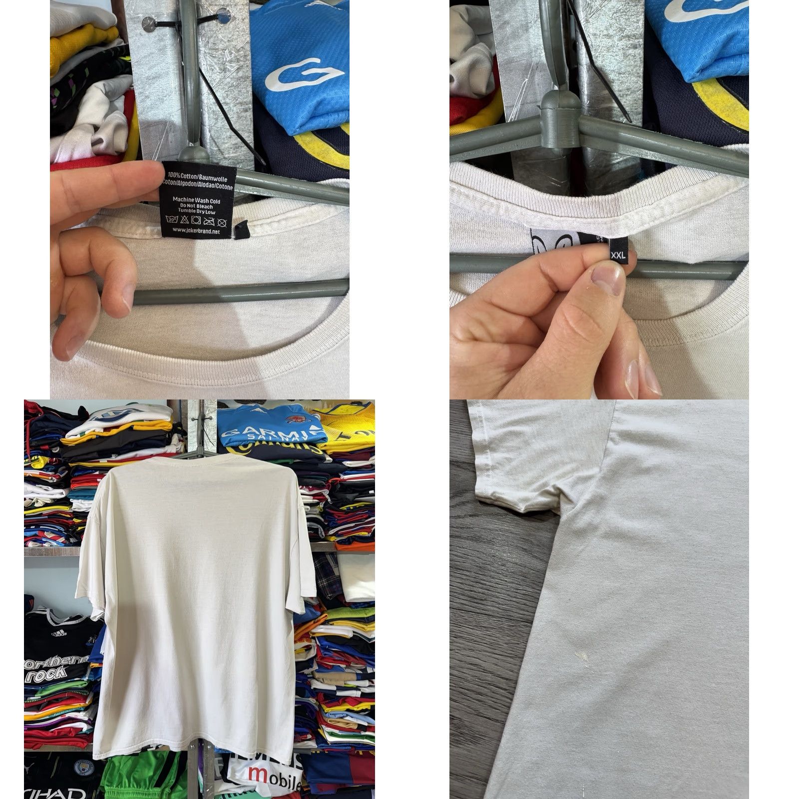 J Brand Joker T-Shirt White 2XL Mens Untouchable Reputation LA Size US XXL / EU 58 / 5 - 10 Thumbnail