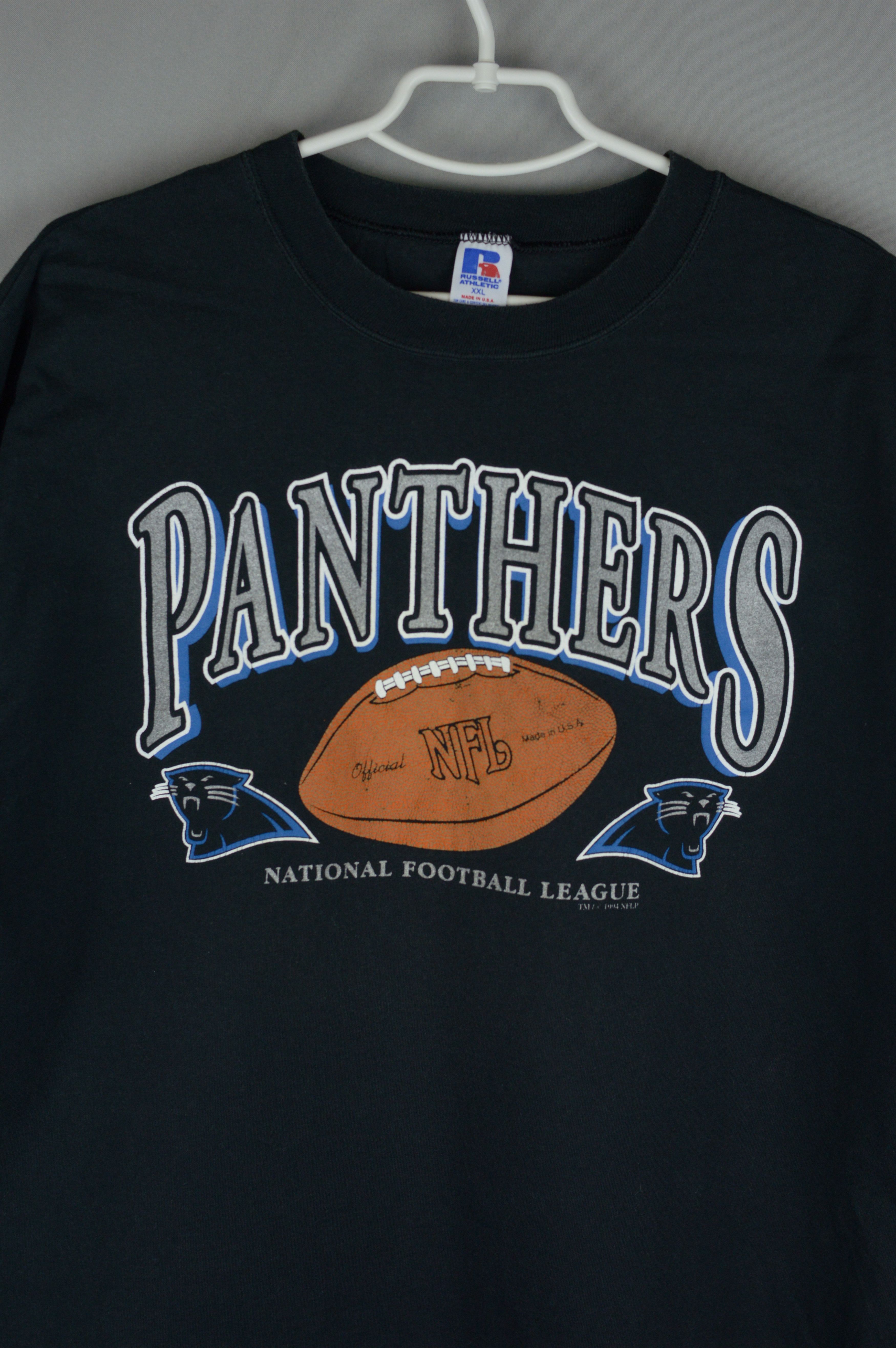 Vintage Vintage Panthers 1994 t shirt Size US XXL / EU 58 / 5 - 2 Thumbnail