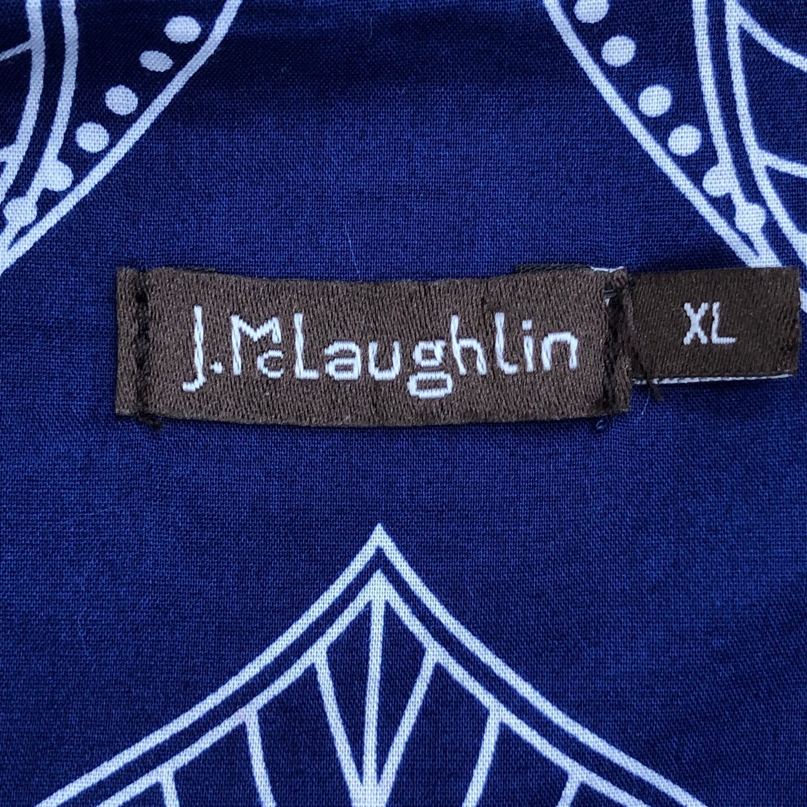 J.McLaughlin J McLaughlin Size XL Shirt Dress Mock Neck Tangier POCKETS Size XL / US 12-14 / IT 48-50 - 12 Thumbnail