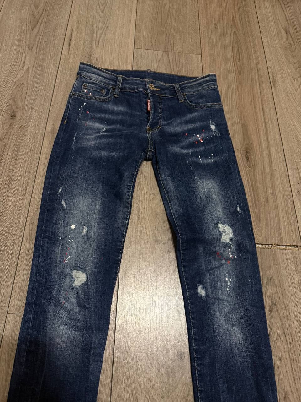 Dsquared2 Dsquared2 Jeans Men Size IT 42 Blue Avant Garde Slim Fit Size US 28 / EU 44 - 3 Thumbnail
