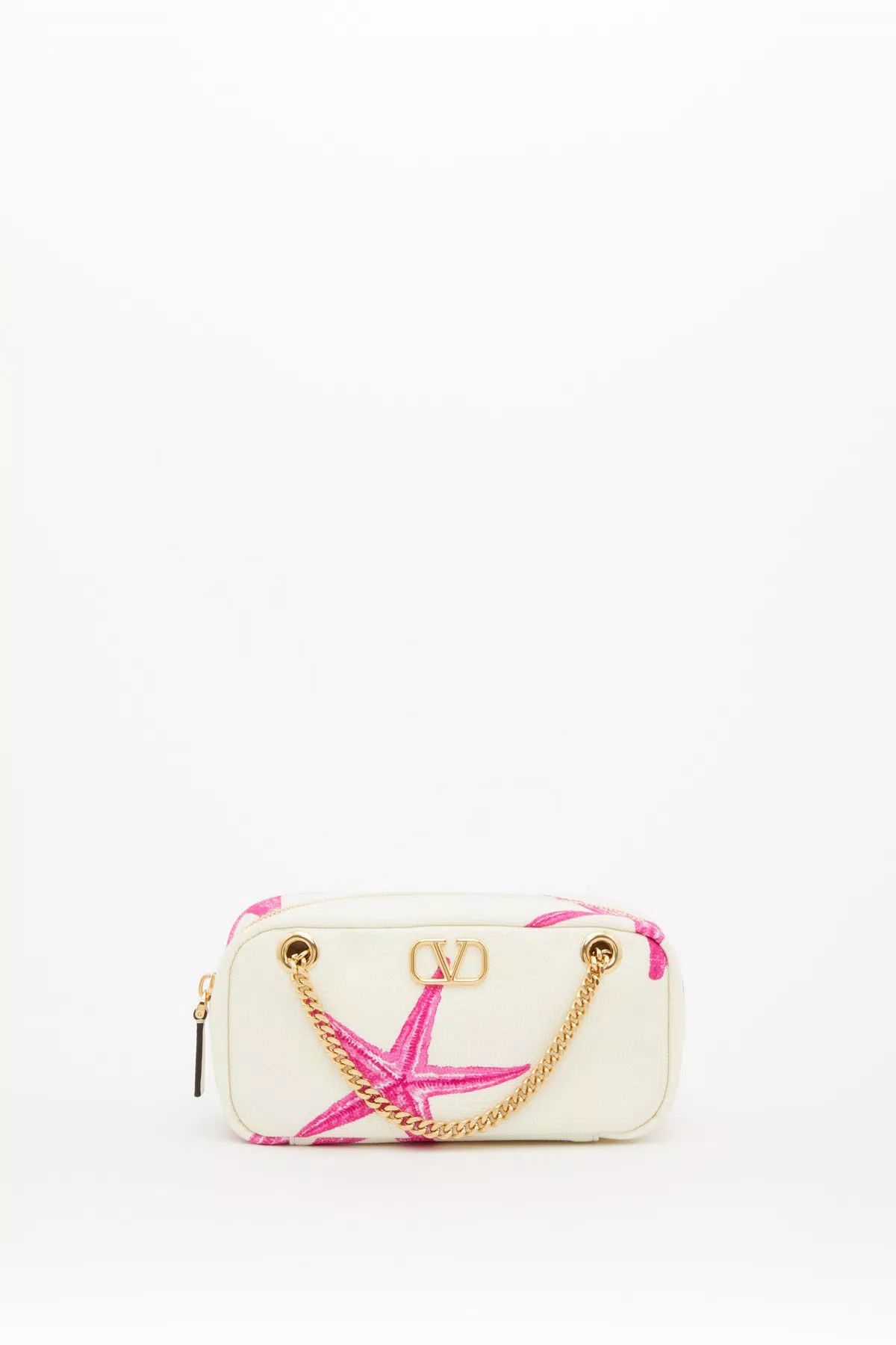 Valentino o1s1wg110625 Size: OS/Shoulder Bag in White/Pink Size ONE SIZE - 1 Preview