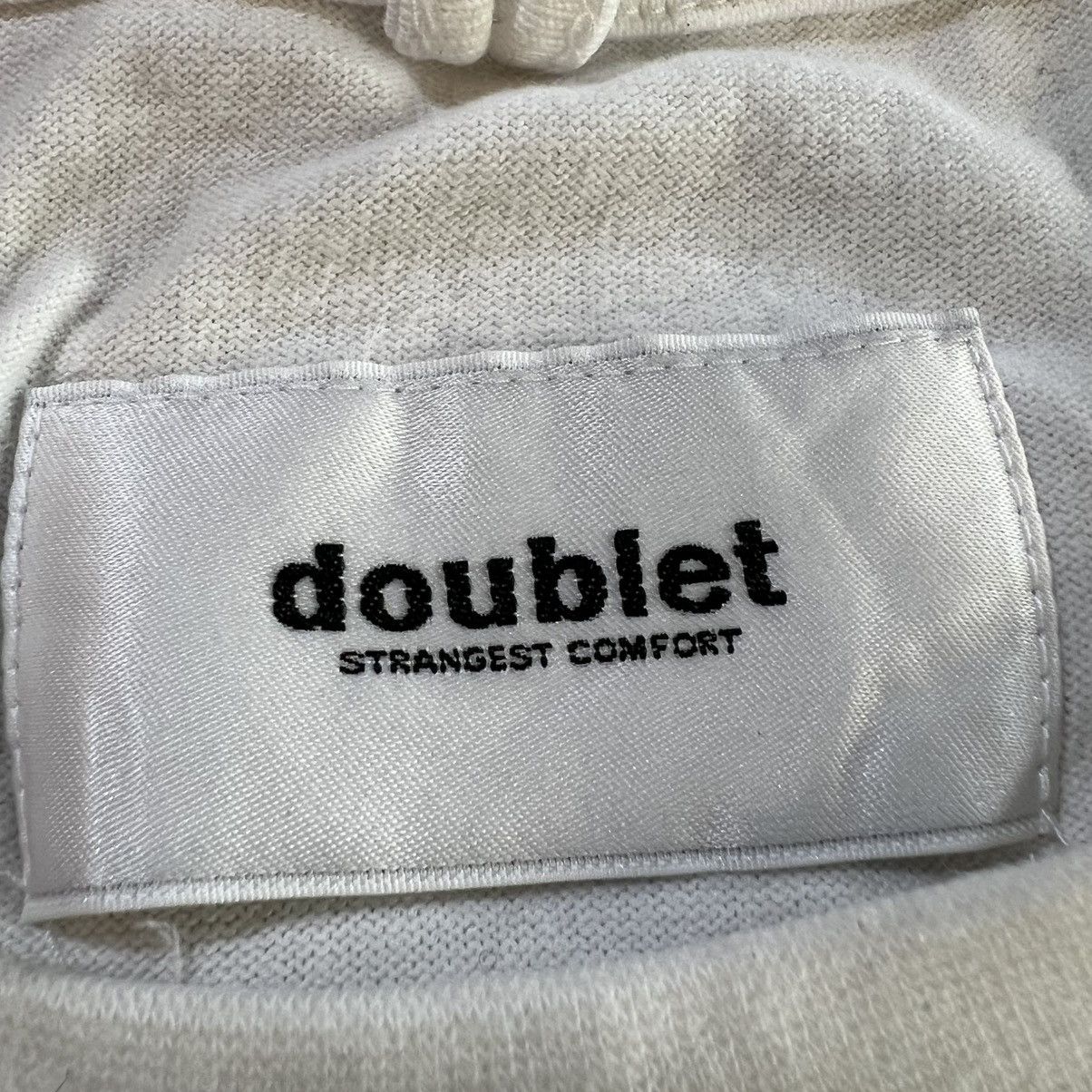 Doublet Doublet Japan Frayed Frying Embroidery Graphic T-Shirt Size US L / EU 52-54 / 3 - 5 Thumbnail