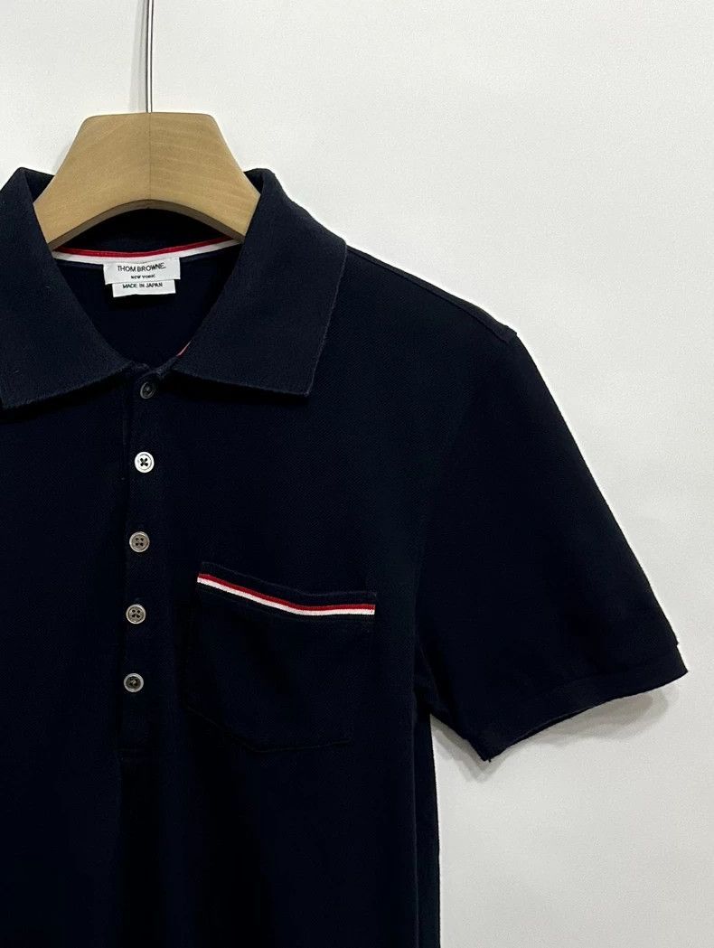 Thom Browne Thom Browne polo collar short sleeves Size US XS / EU 42 / 0 - 6 Thumbnail