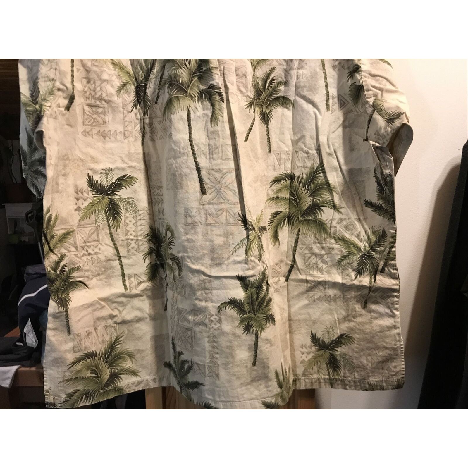 Other Malihini Vintage Men’s XL Beige Floral SS Hawaiian Shirt Size US XL / EU 56 / 4 - 12 Thumbnail