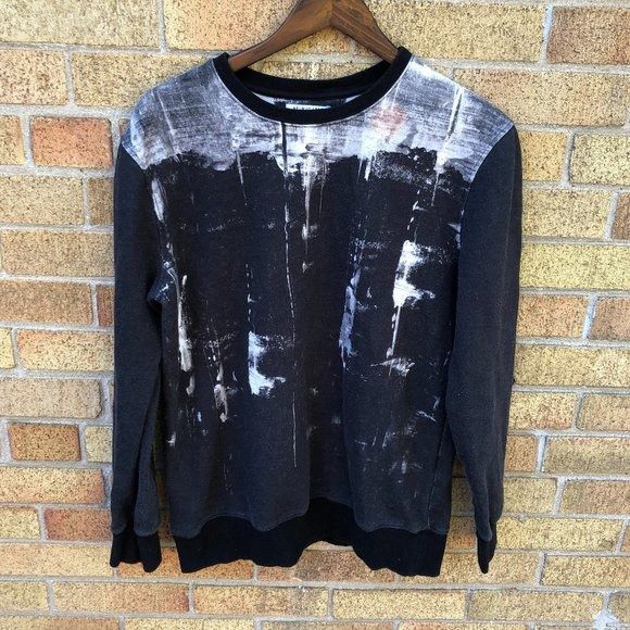 Helmut Lang Crewneck Sweater Large Black