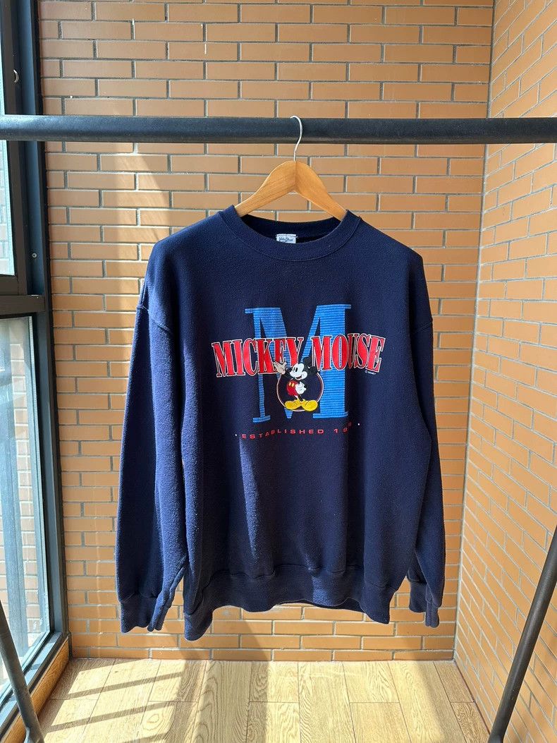 Vintage VintageSweatshirt 90s Mickey Mouse 2505-Nextarrow Size US XL / EU 56 / 4 - 1 Thumbnail