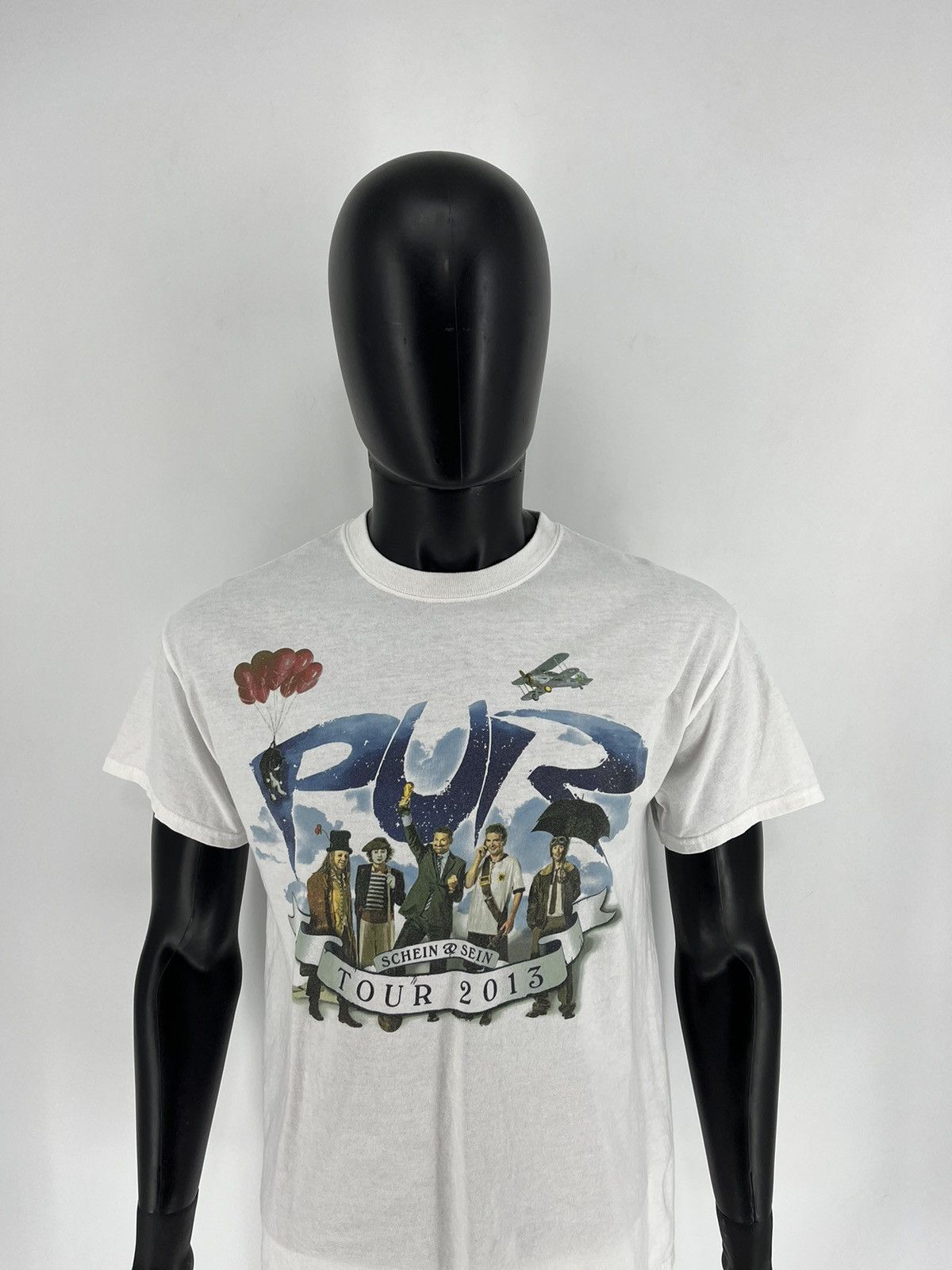 Band Tees × Vintage PUR 2013 Vintage T-Shirt Pop Rock Band Tee 90s Tour Rare Size US M / EU 48-50 / 2 - 5 Thumbnail