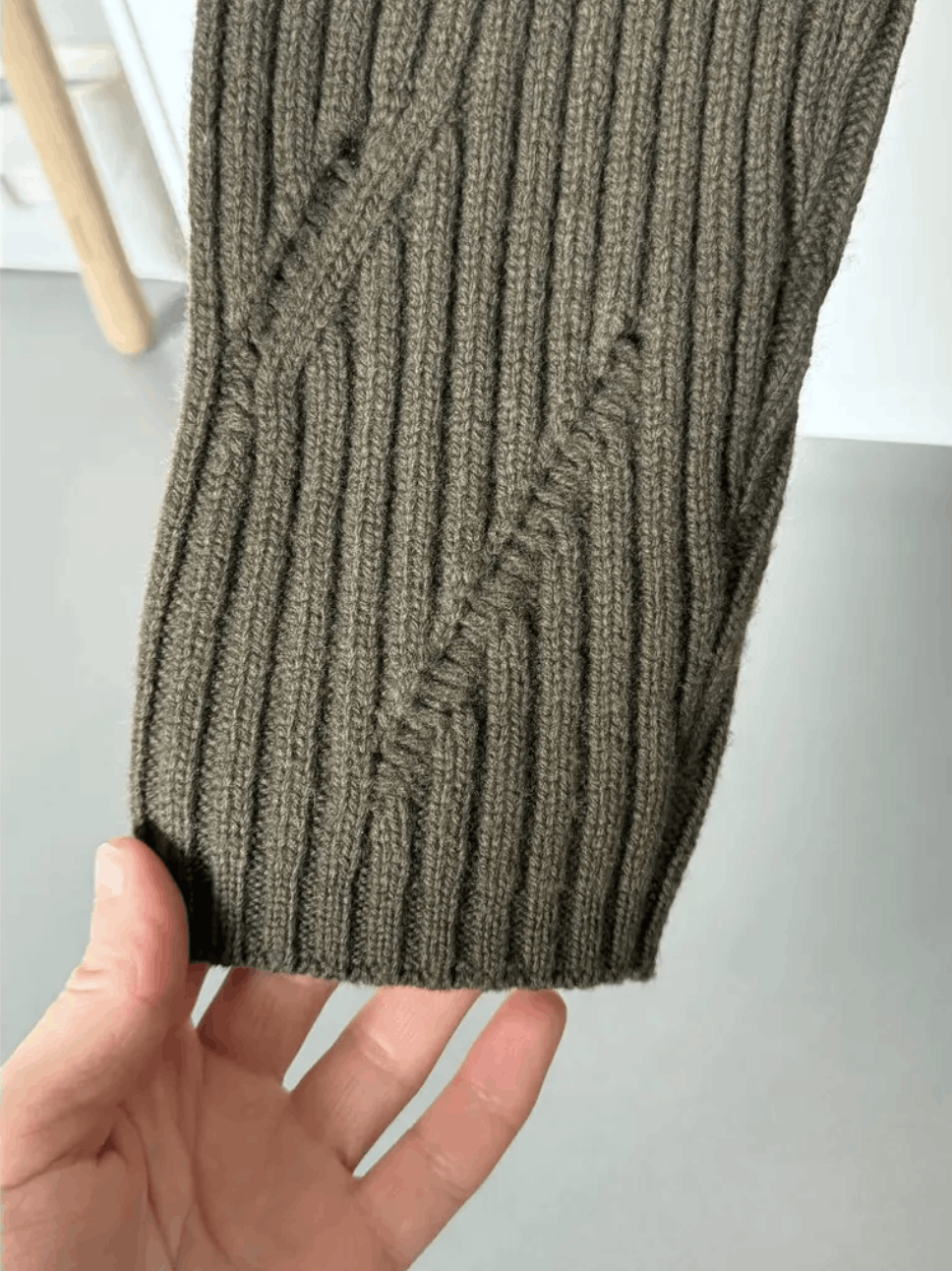Maison Margiela Maison Margiela FW16 Distressed Ribbed Wool Jumper Size US S / EU 44-46 / 1 - 5 Thumbnail