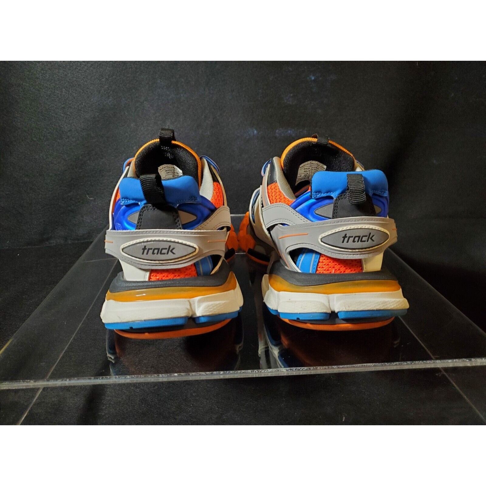 Balenciaga Balenciaga Track Men Sneakers Orange Blue White US9 - Rares Size US 9 / EU 42 - 5 Thumbnail
