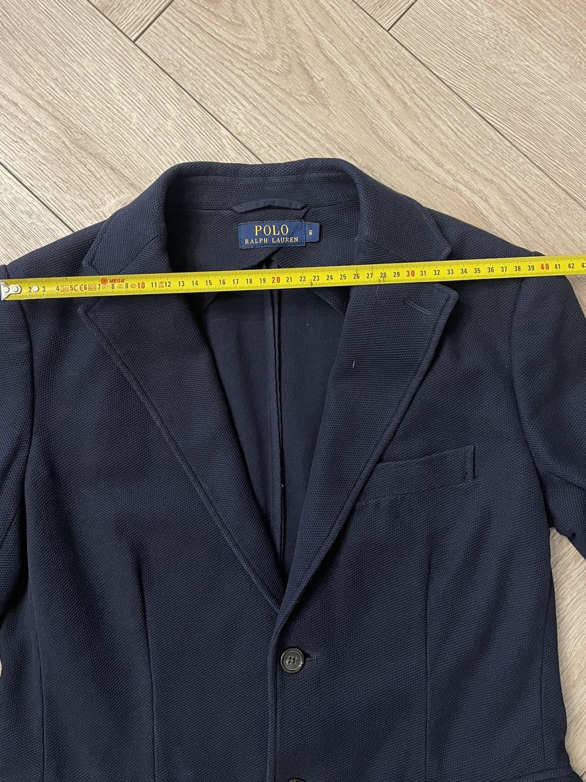 Polo Ralph Lauren Polo Ralph Lauren Soft Stretch Cotton Women's Blazer in Blue Size S / US 4 / IT 40 - 14 Thumbnail