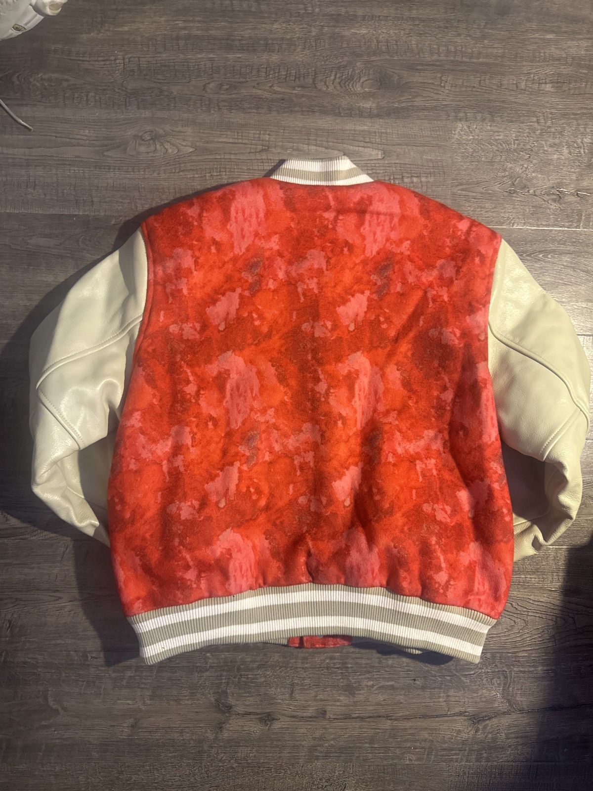 True Religion Red Tie Dye Varsity Jacket, BNWT Size US L / EU 52-54 / 3 - 2 Thumbnail