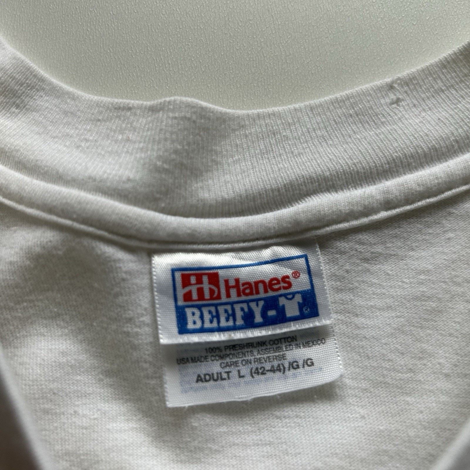 Hanes Vintage NASCAR M&Ms Racing Pocket Shirt Large Hanes Beefy T Size US L / EU 52-54 / 3 - 8 Thumbnail