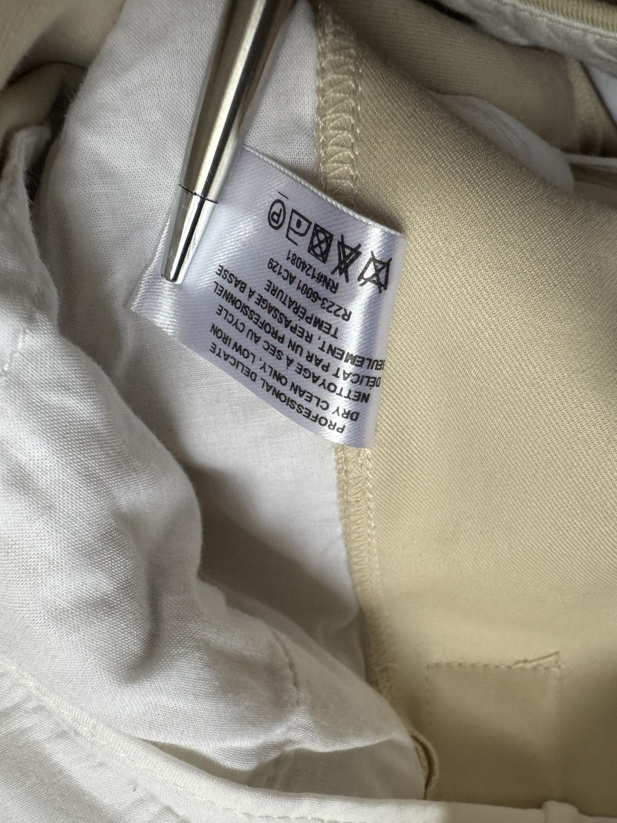 Proenza Schouler Proenza Schouler Khaki Wide- Leg Pants Size 30" / US 8 / IT 44 - 8 Thumbnail