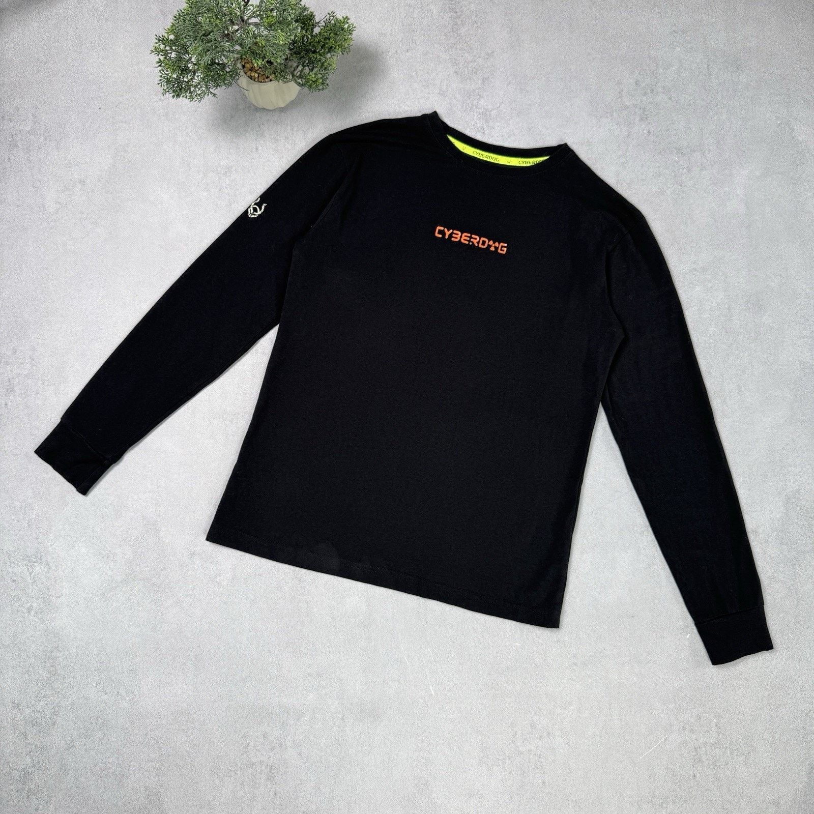 Vintage Cyberdog Men Long Sleeve T Shirt Size M Black Size US M / EU 48-50 / 2 - 2 Thumbnail