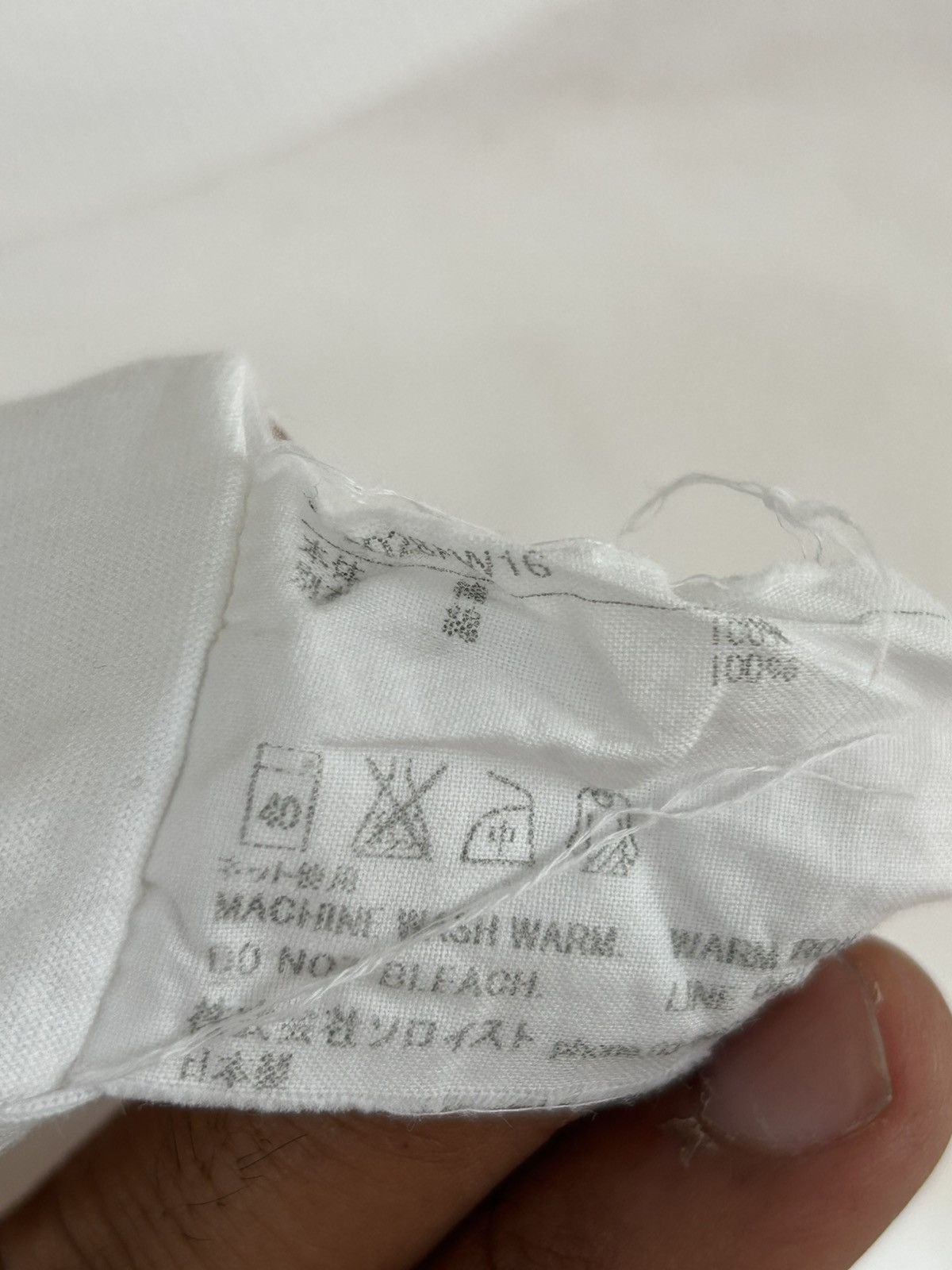 Takahiromiyashita The Soloist. NVRMND Whited Spellout Pocket Tee Plain Size US M / EU 48-50 / 2 - 10 Thumbnail