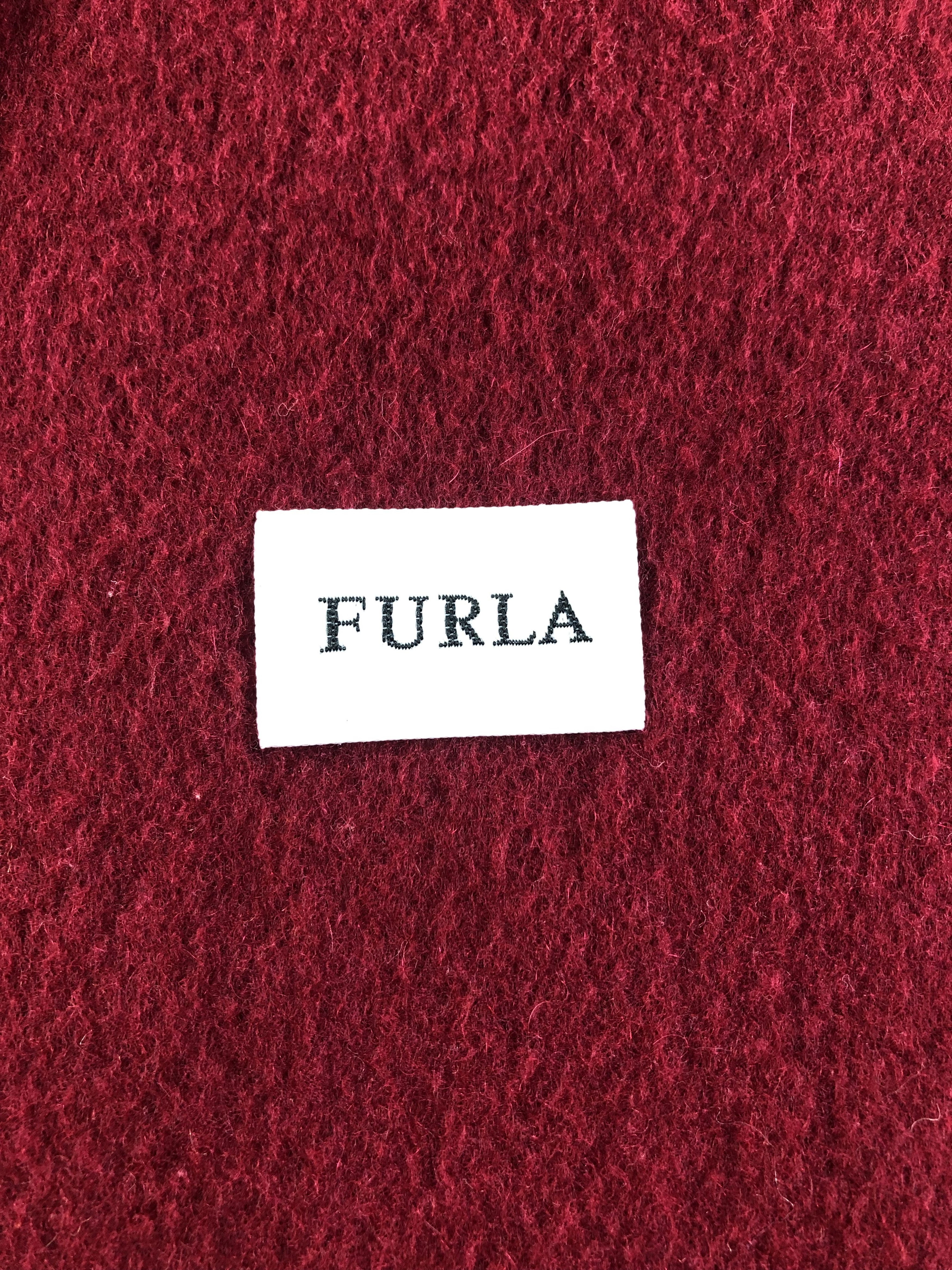 Furla × Vintage Furla Plain Cashmere Scarf / Muffler / Neckwear Size ONE SIZE - 5 Thumbnail