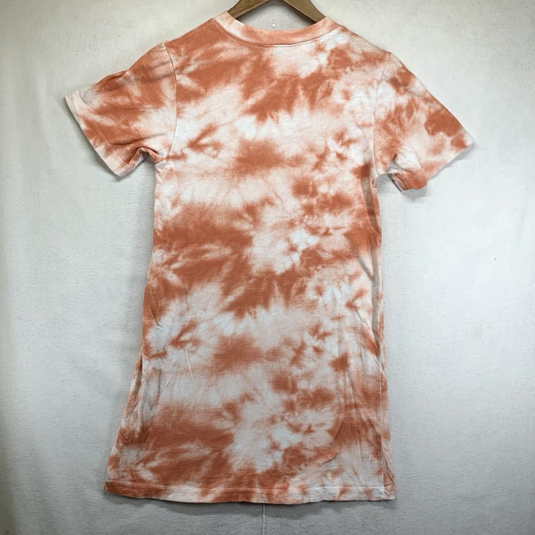 Vintage VINTAGE Gianni Bini Women's T-Shirt Dress XS Midi Boho Tie Dye 90s Festival Beach Hippie Size XS / US 0-2 / IT 36-38 - 2 Thumbnail