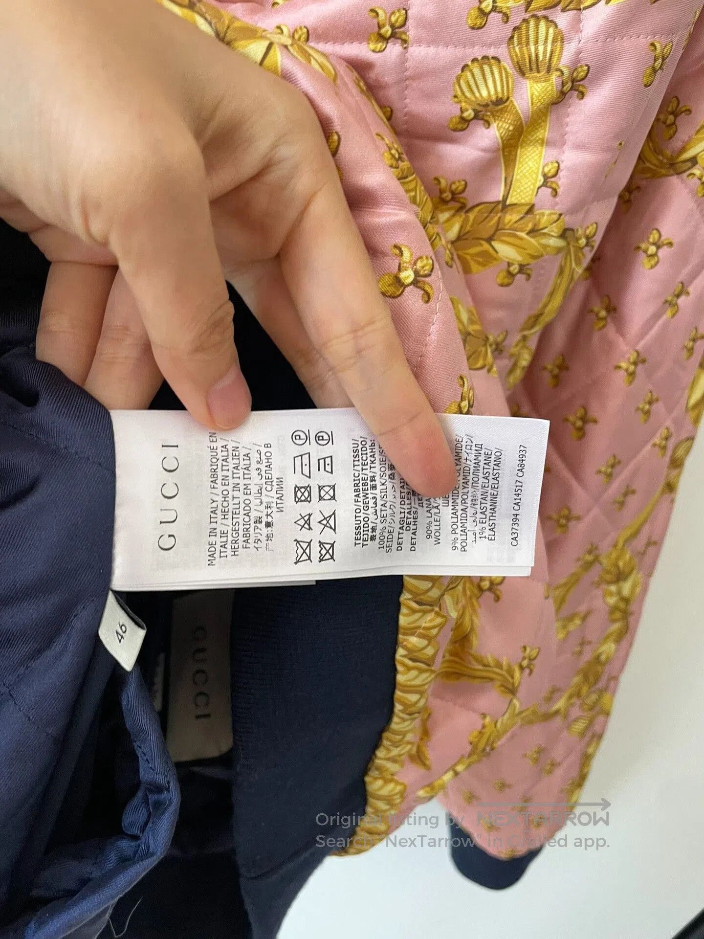 Gucci Gucci Reversible Padded Jacket. Size US S / EU 44-46 / 1 - 5 Thumbnail