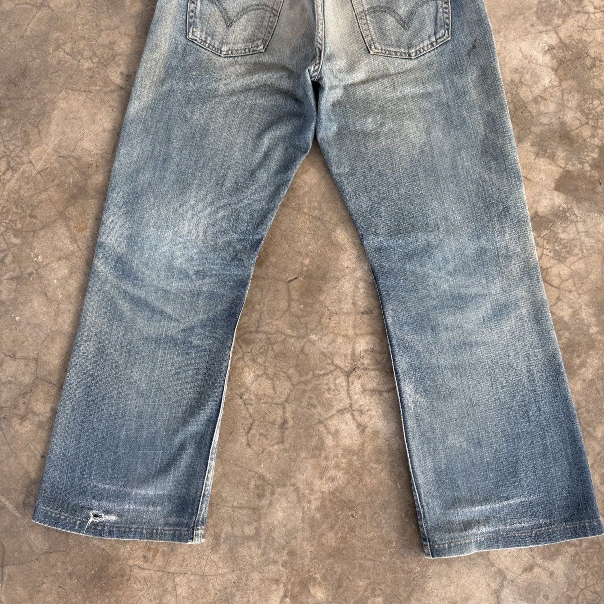 Levi's Vintage Clothing W34x28 Vintage Levi's 527 Low Bootcut Faded Denim Jean Size US 34 / EU 50 - 12 Thumbnail