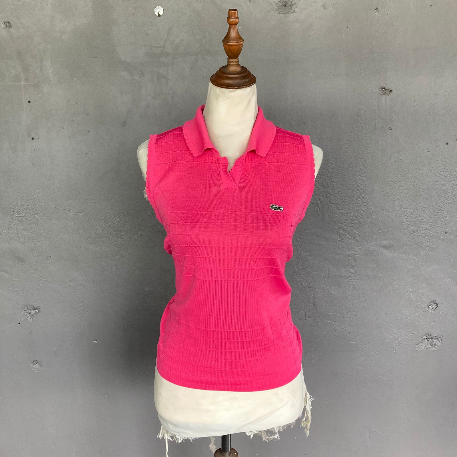 Lacoste Vintage Sport Vest Size S / US 4 / IT 40 - 2 Thumbnail