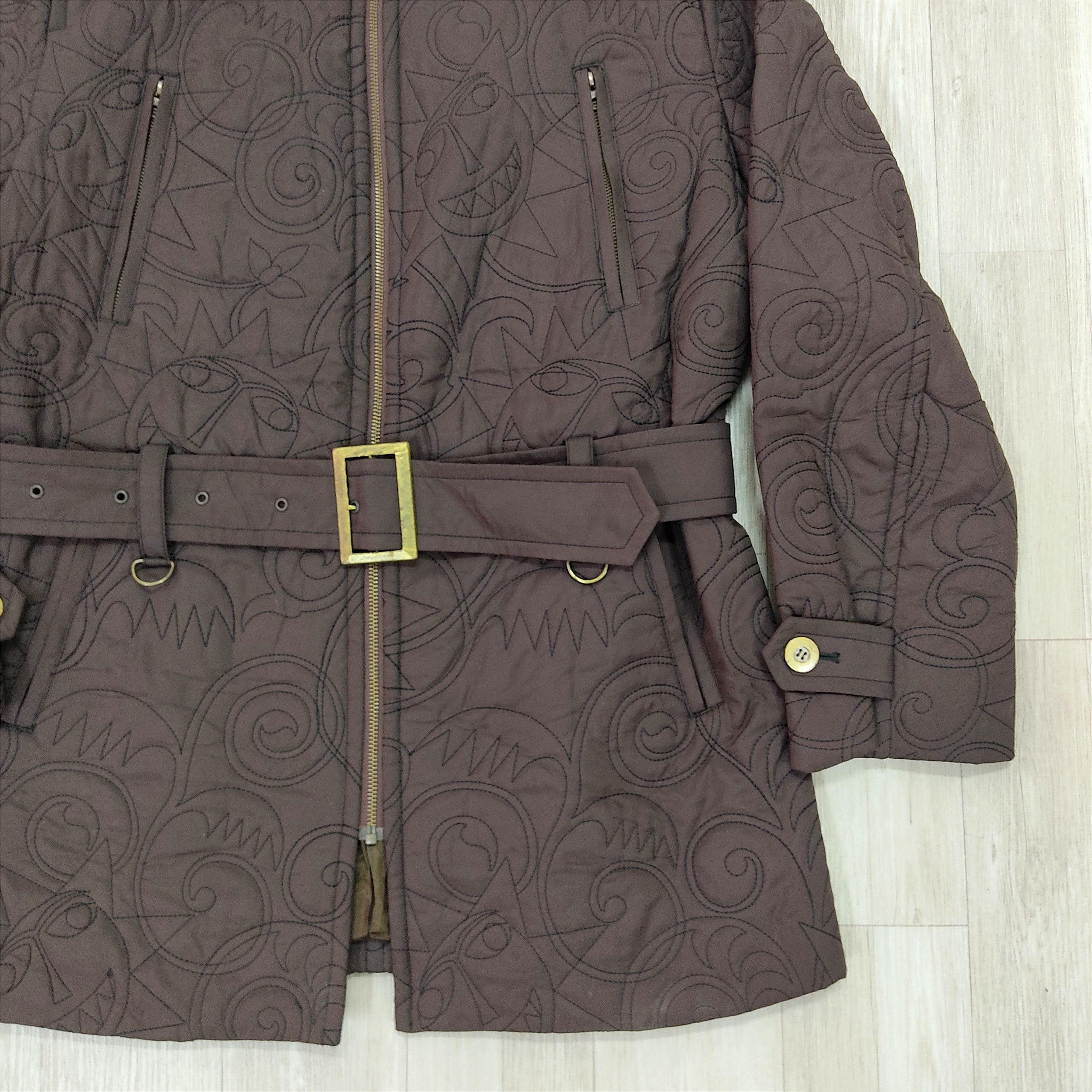 Beauty Beast YOSHIYUKI KONISHI Ficce Uomo AOP Embossed Quilted Jacket Size M / US 6-8 / IT 42-44 - 4 Thumbnail