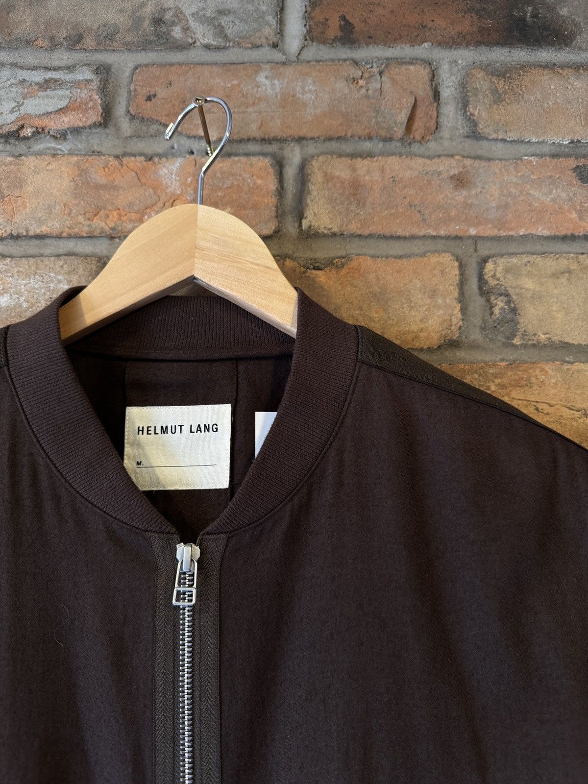 Helmut Lang Helmut Lang Bondage Sleeve Cotton Bomber Size US L / EU 52-54 / 3 - 4 Thumbnail