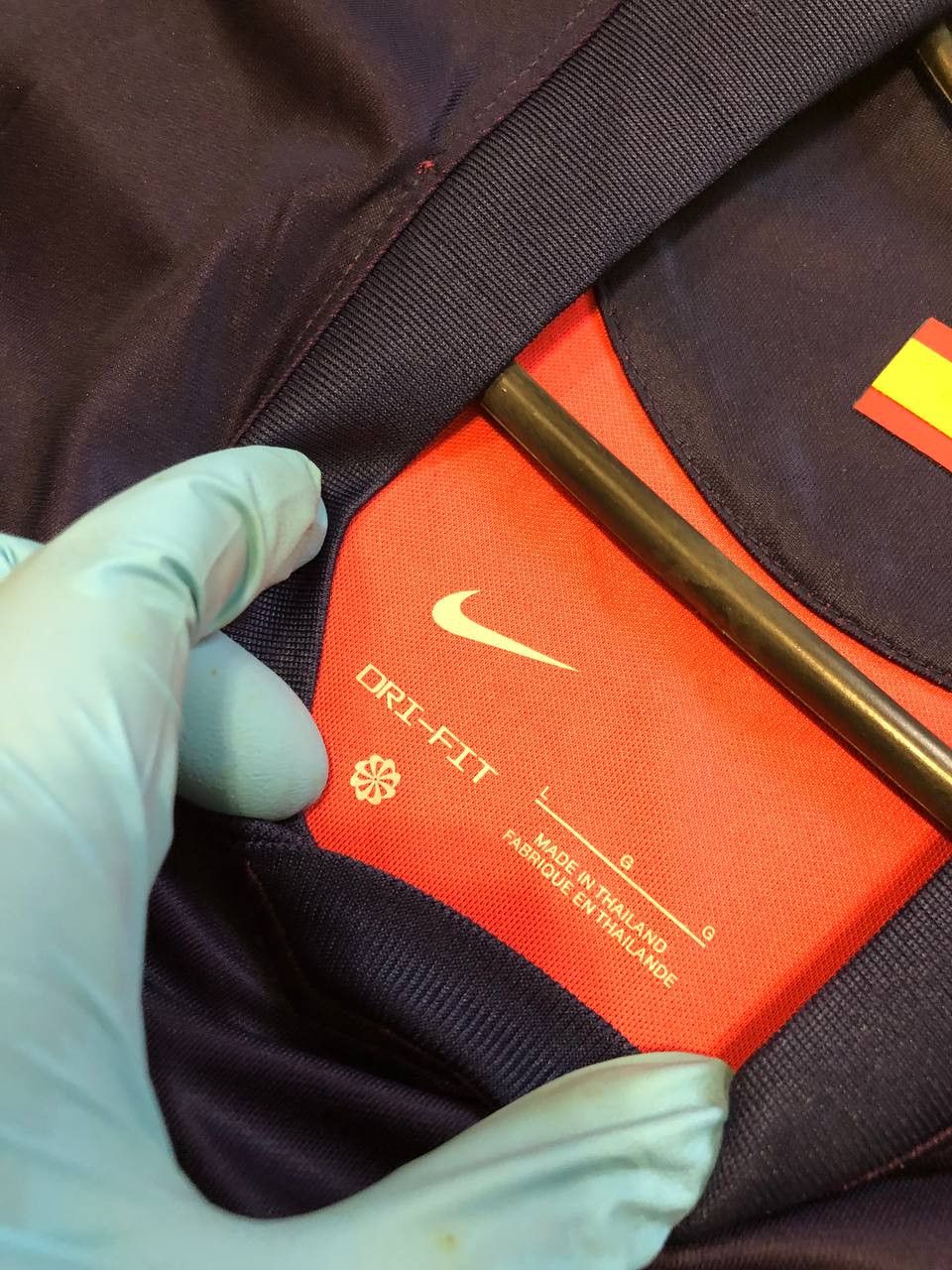 Nike ATLETICO MADRID FOOTBALL SHIRT SOCCER JERSEY NIKE Size US L / EU 52-54 / 3 - 2 Thumbnail