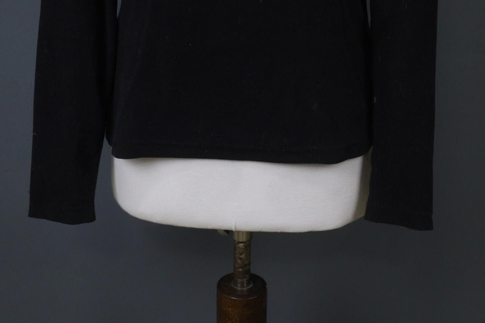 Spyder Spyder Black Beaded Shimmer 1/4 Zip T-Neck Top Size 10 Size L / US 10 / IT 46 - 3 Thumbnail
