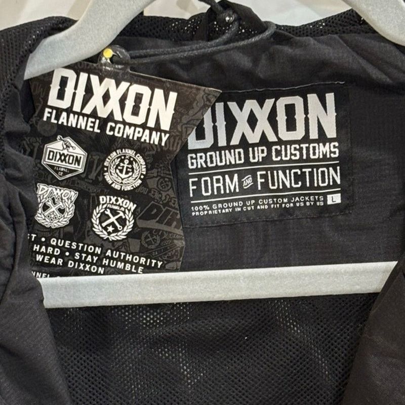 Dixxon Dixxon Flannel Co Tech Jacket Hooded Windbreaker Gray Large Size US L / EU 52-54 / 3 - 3 Thumbnail
