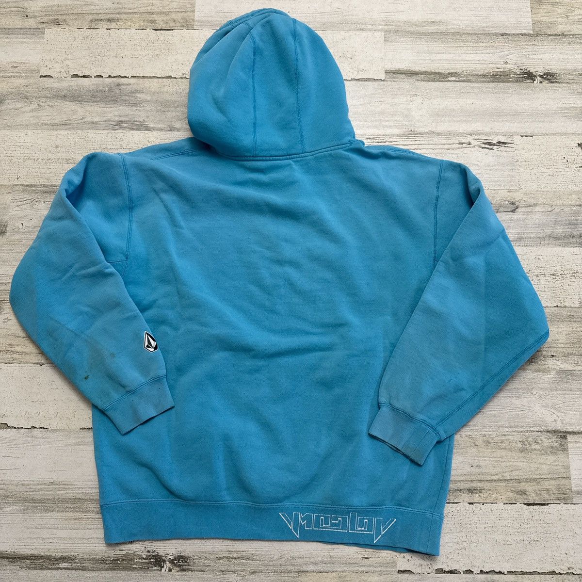 Volcom Vintage Surf Skater THRASHED Volcom Embroidered Hoodie XL Size US XL / EU 56 / 4 - 8 Thumbnail