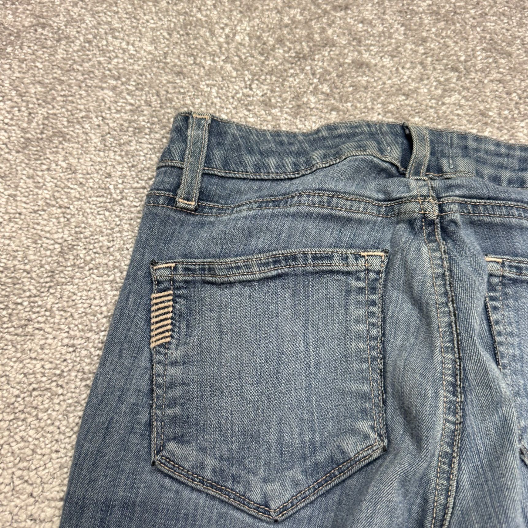Paige Paige Verdugo Crop Denim Jeans Womens 25 Blue Medium Wash Mid Rise 26x26 Jeans Women Size 42" / US 20 - 6 Thumbnail