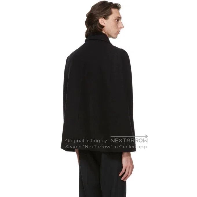 Raf Simons Raf Simons Dark gray sleeveless wool shawl jacket Size US S / EU 44-46 / 1 - 8 Thumbnail