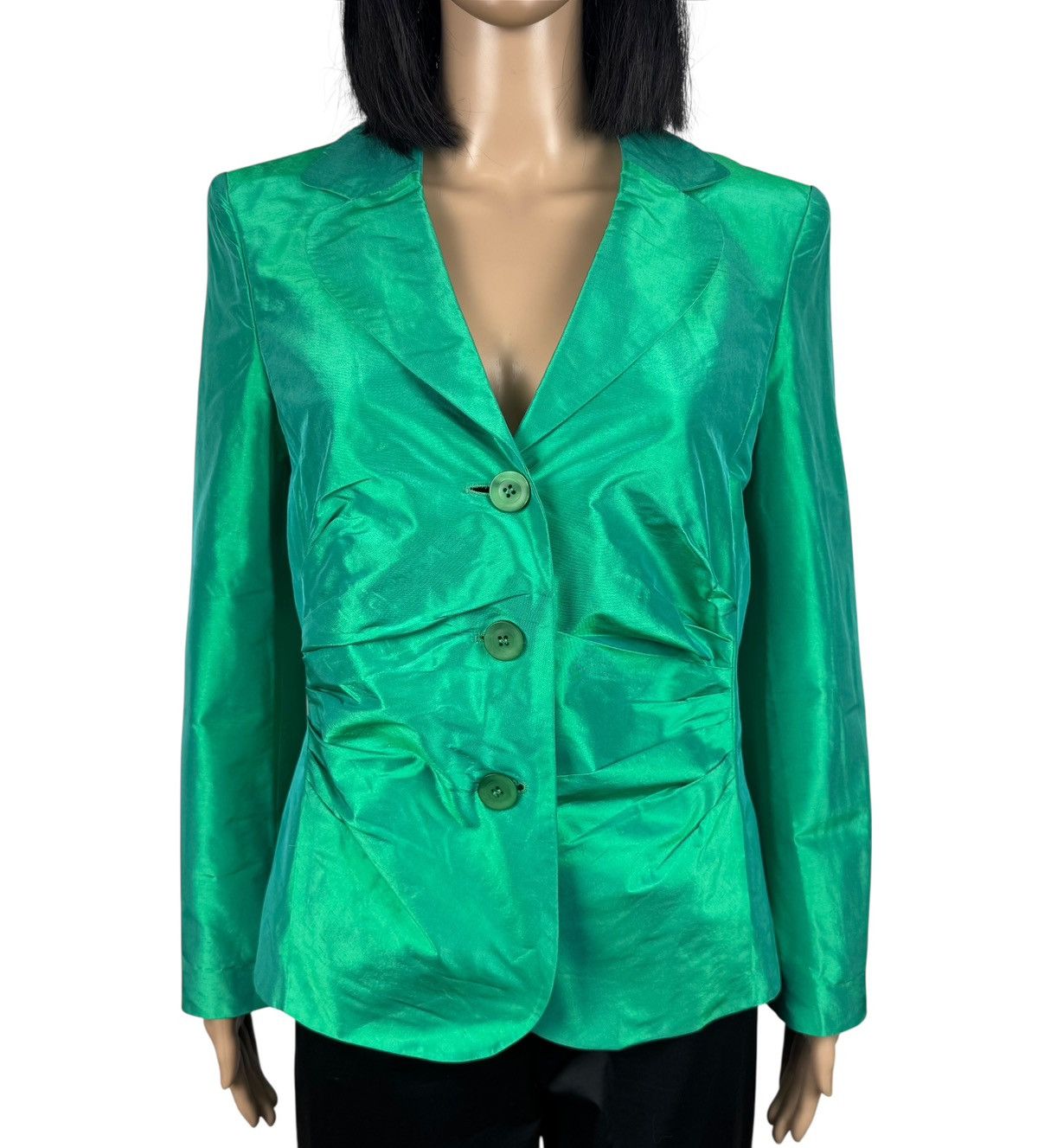 Other Madeleine Silk Blazer Shimmer size DE42 UK16 Size XL / US 12-14 / IT 48-50 - 2 Thumbnail