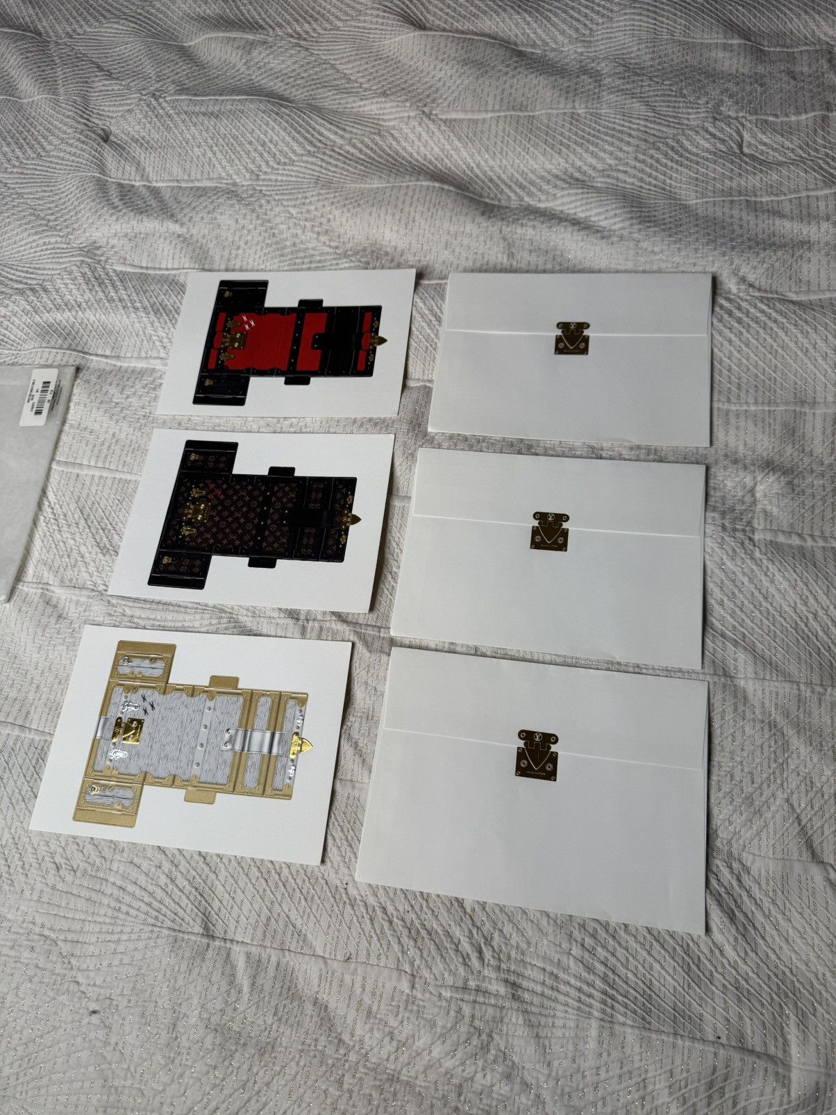Louis Vuitton Louis Vuitton Petite Malle Greeting Cards (3-Pack) Size ONE SIZE - 2 Thumbnail