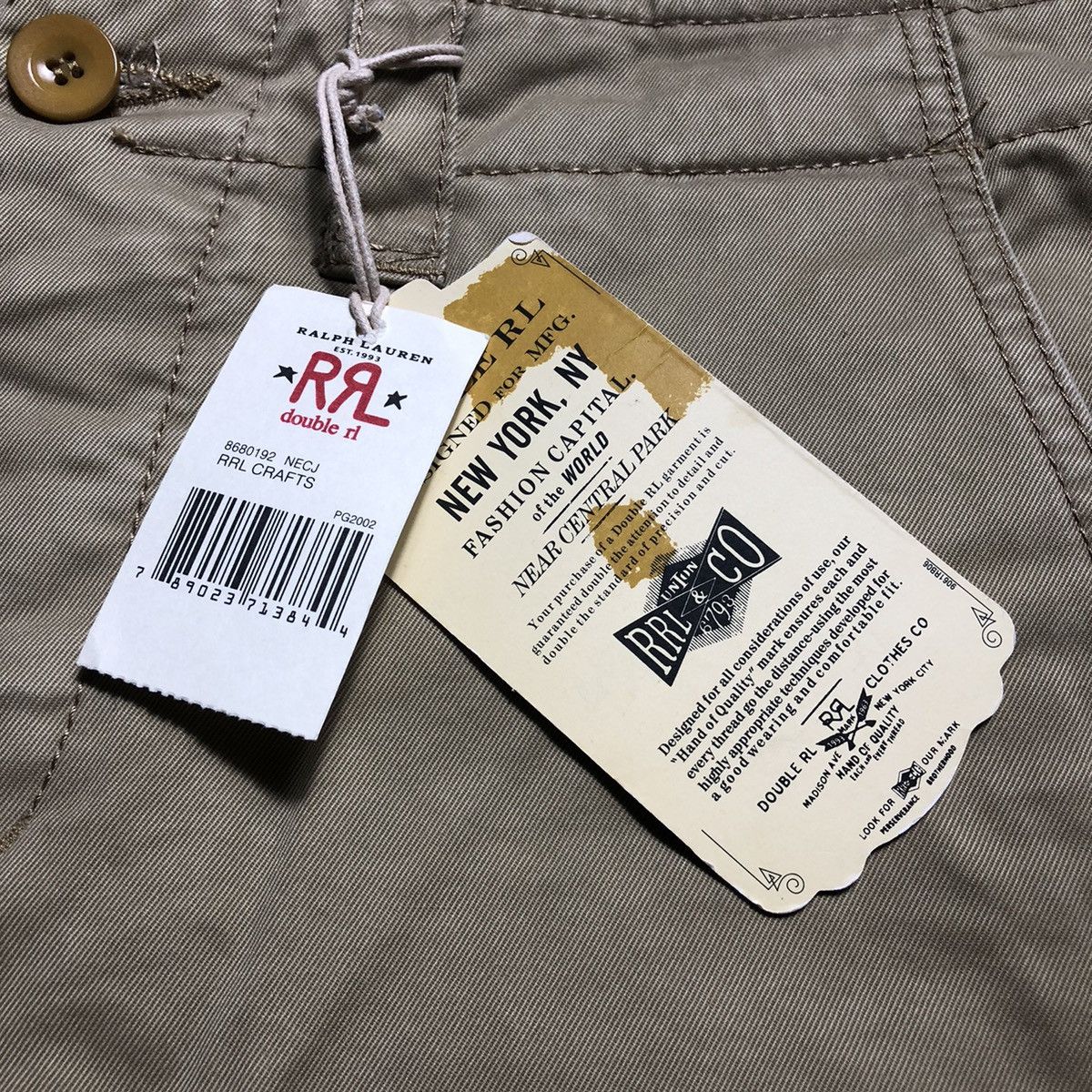 RRL Ralph Lauren RRL Ralph Lauren Chino Pants Size US 33 - 10 Thumbnail