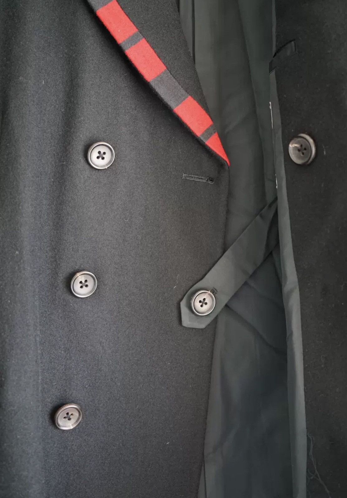 Yohji Yamamoto Yohji Yamamoto 89aw double-breasted suit checked collar suit Size 42S - 5 Thumbnail