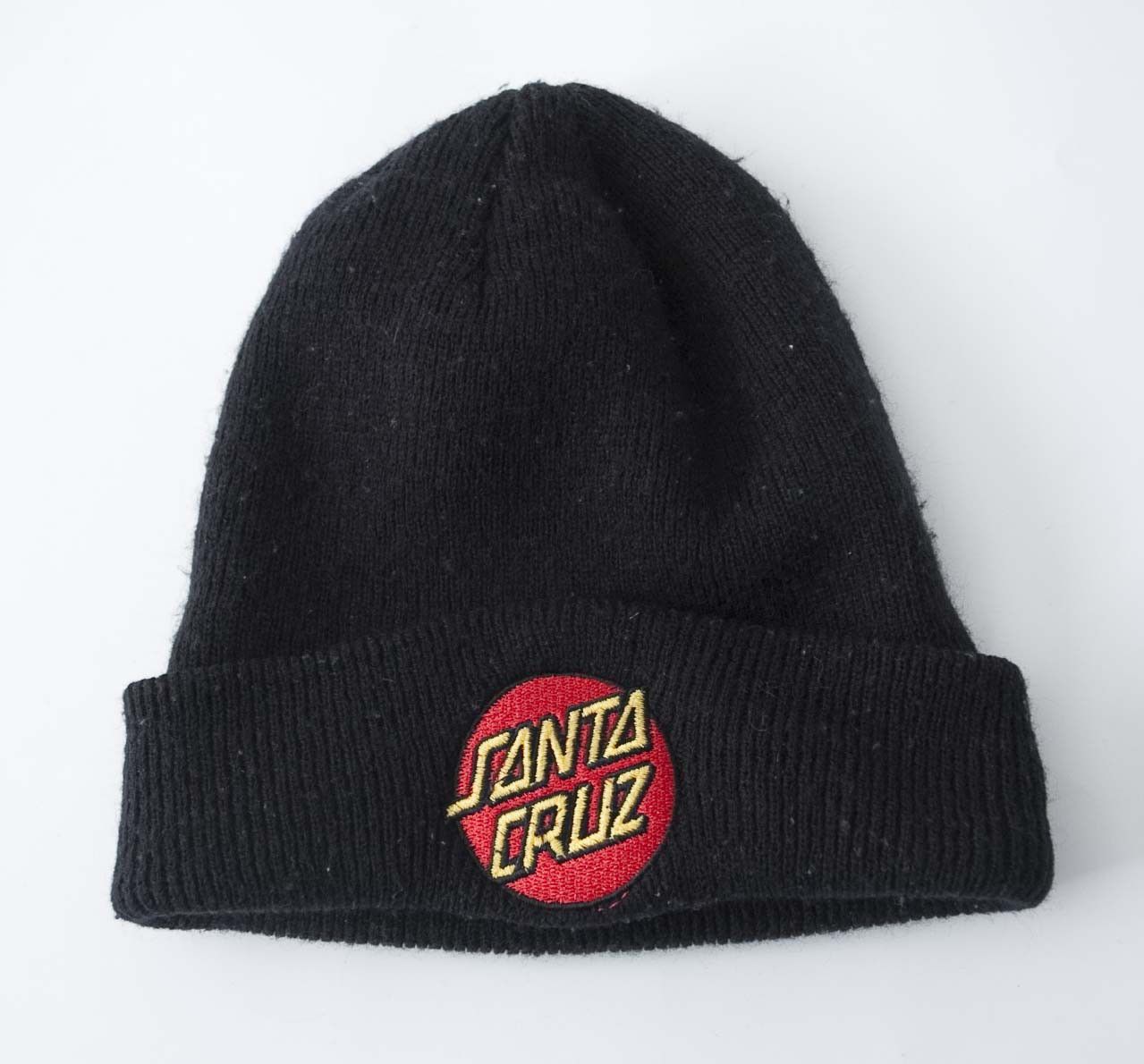 Santa Cruz Skateboards Santa Cruz Hat Beanie Logo Skate Black Size ONE SIZE - 1 Thumbnail