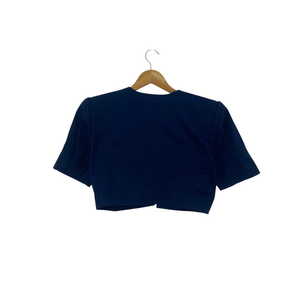 Yves Saint Laurent Vintage YVES SAINT LAURENT Diffusion Femmes Cropped Open Size M / US 6-8 / IT 42-44 - 6 Thumbnail