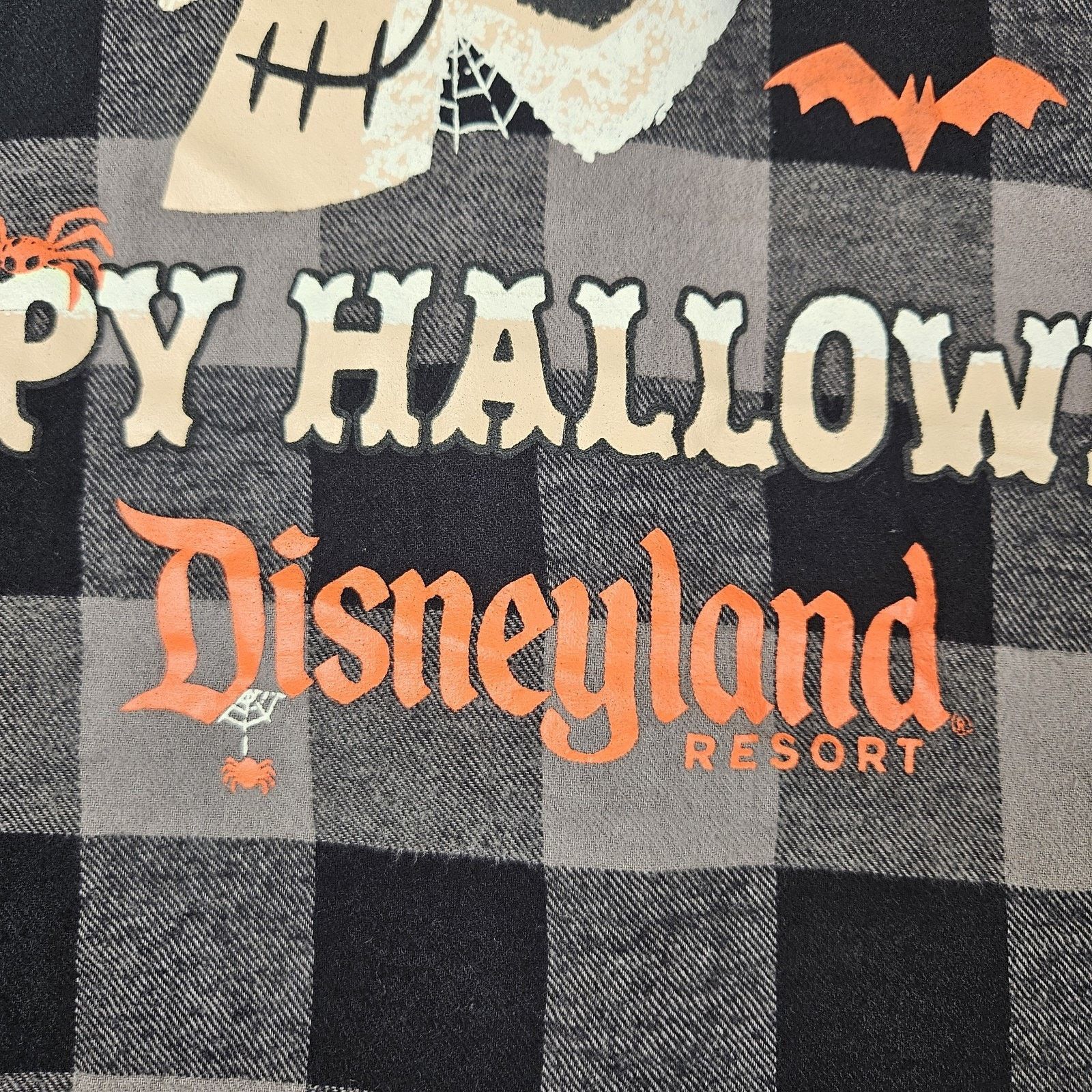 Disney Walt Disney World Halloween Plaid Flannel Size US L / EU 52-54 / 3 - 7 Thumbnail