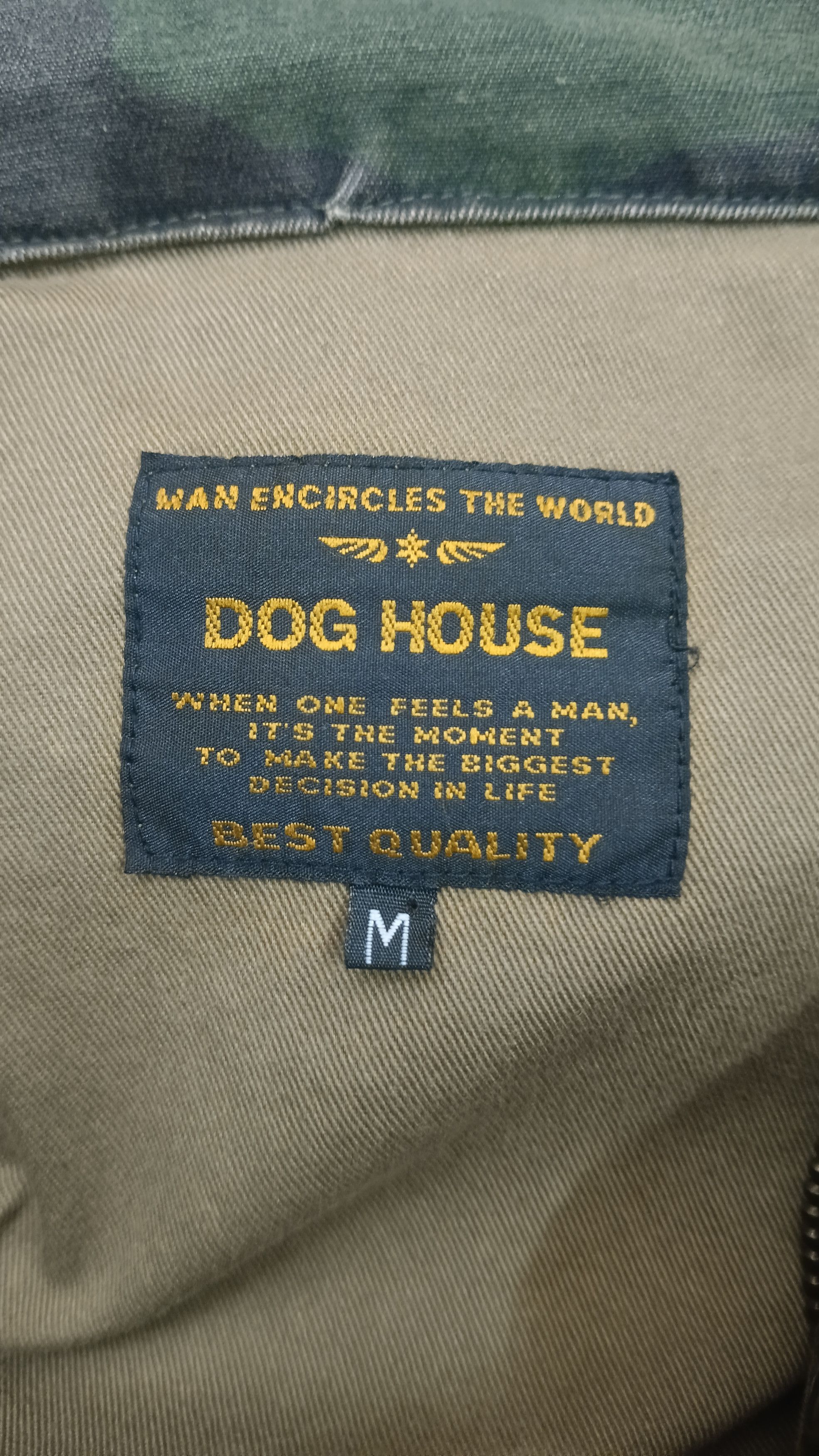 Japanese Brand 🔥 Doghouse Green Camo Parka Jacket Size US M / EU 48-50 / 2 - 7 Thumbnail