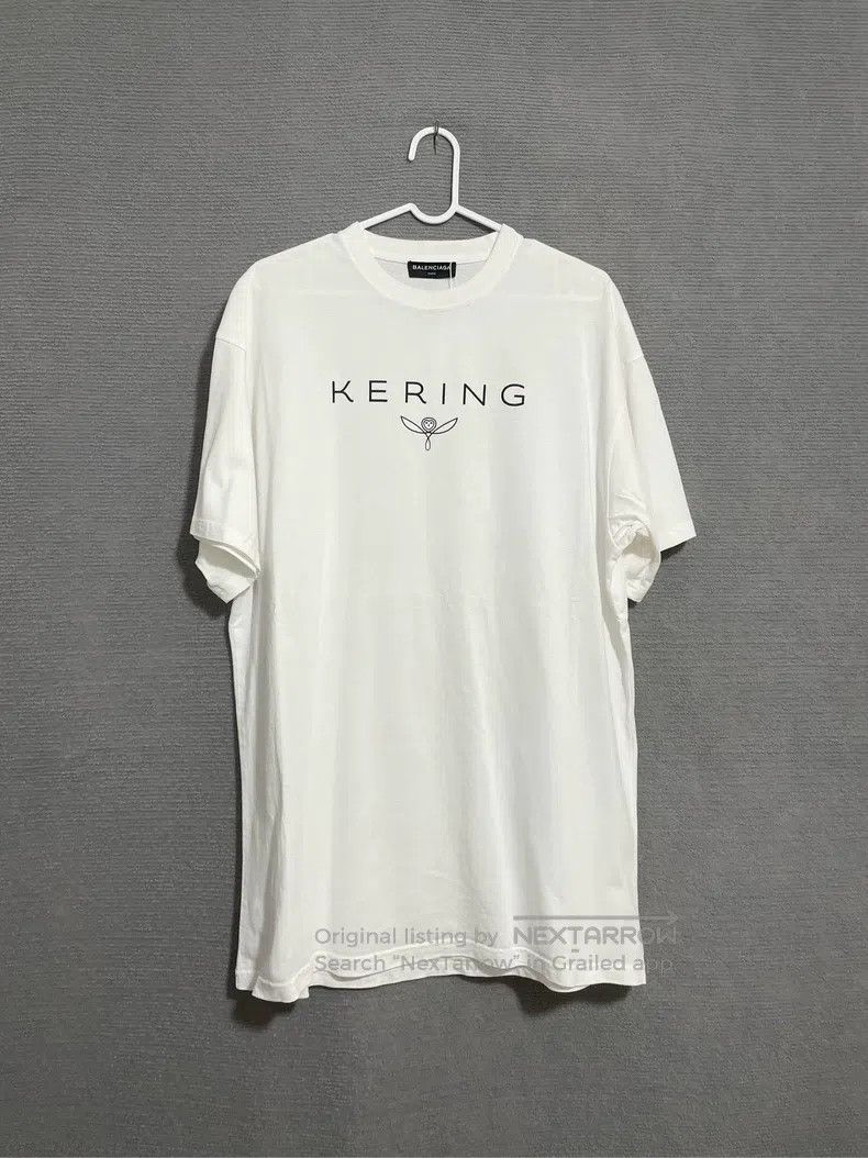 Balenciaga Balenciaga Kering short-sleeve white Size US S / EU 44-46 / 1 - 1 Thumbnail