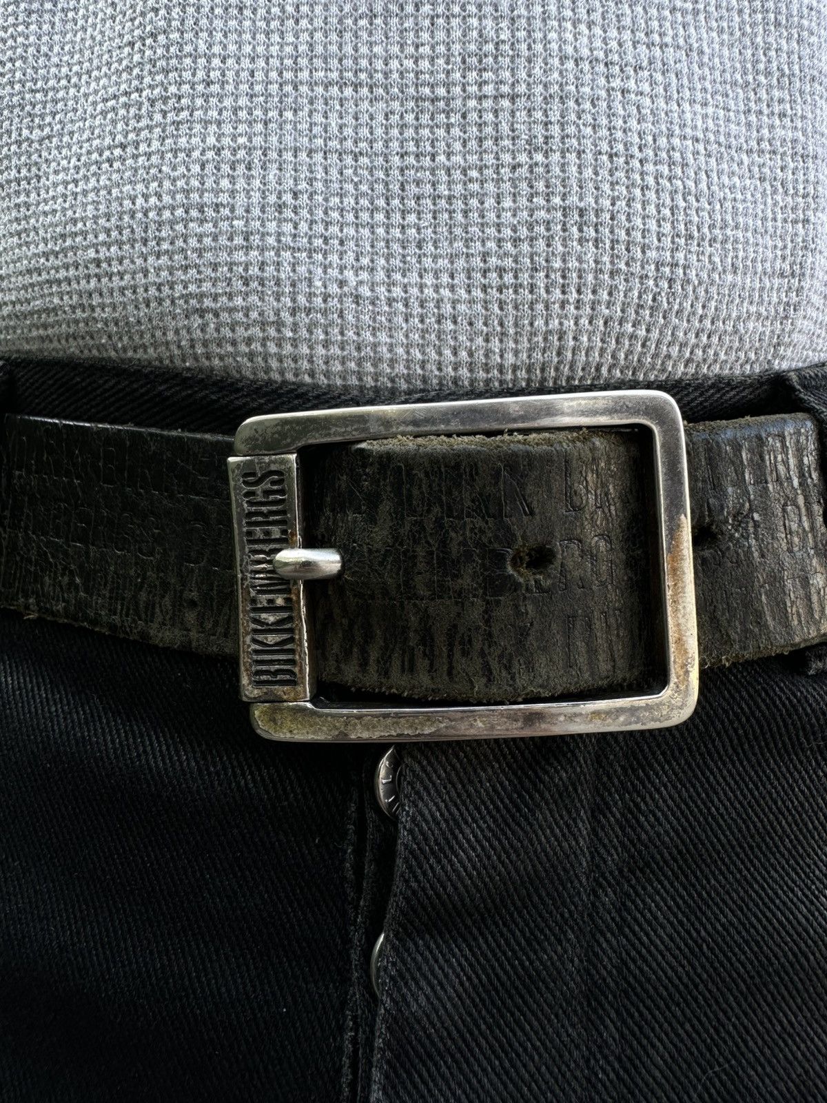 Dirk Bikkembergs Dirk Bikkembergs Leather Belt Size ONE SIZE - 3 Thumbnail