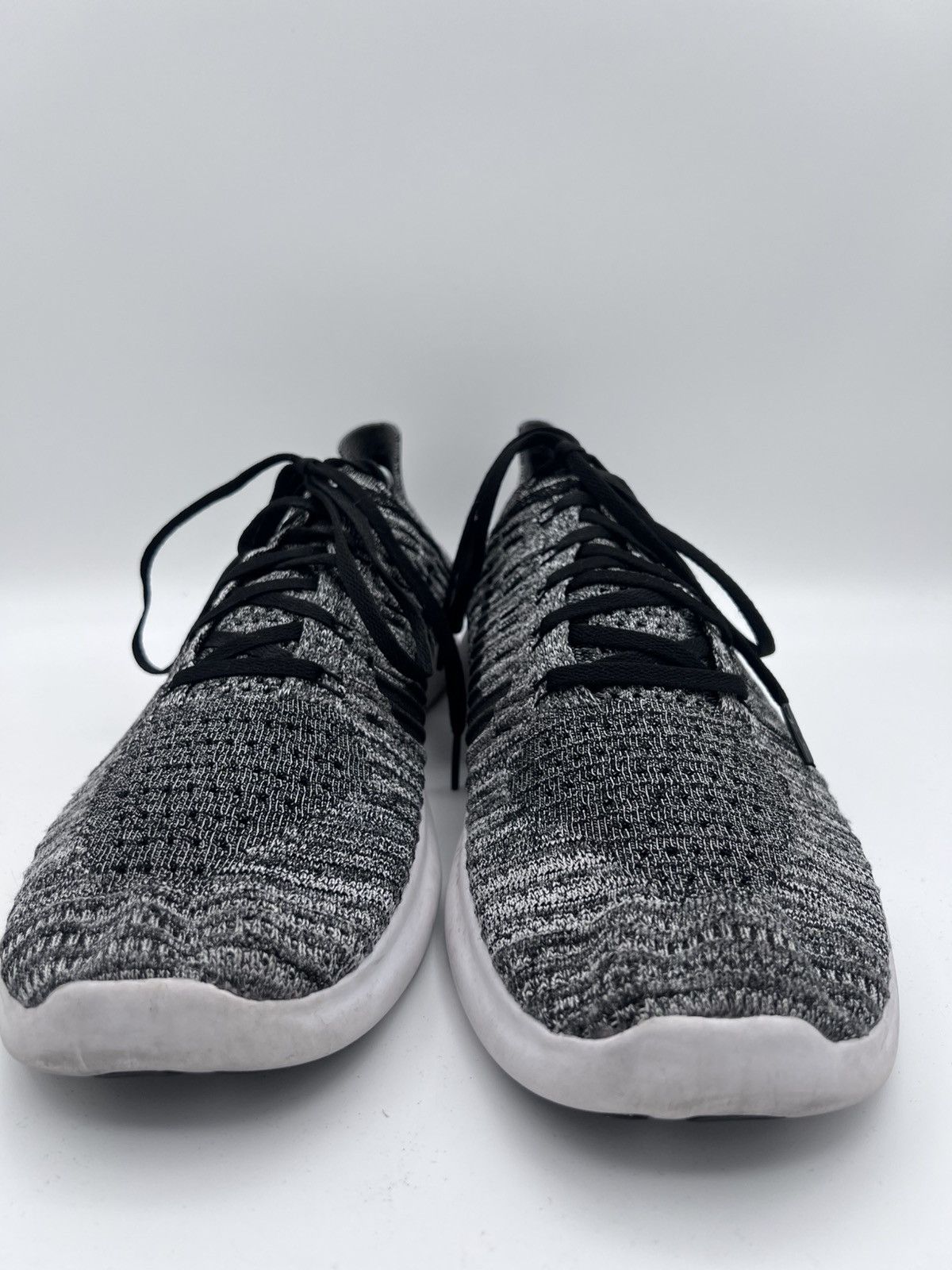 Nike Nike Free RN Flyknit Gray Knit Athletic Running Mens 11.5 Size US 11.5 / EU 44-45 - 2 Thumbnail