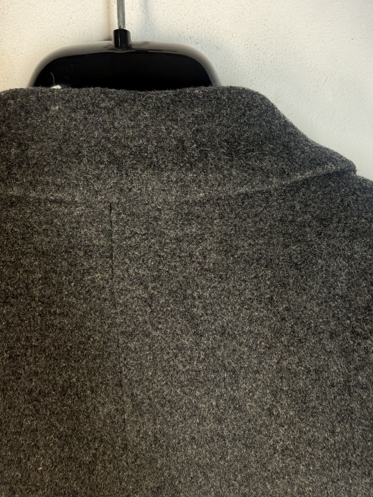 Yves Saint Laurent Grey Wool YSL Coat Heavy Soft Long Size US XL / EU 56 / 4 - 18 Thumbnail