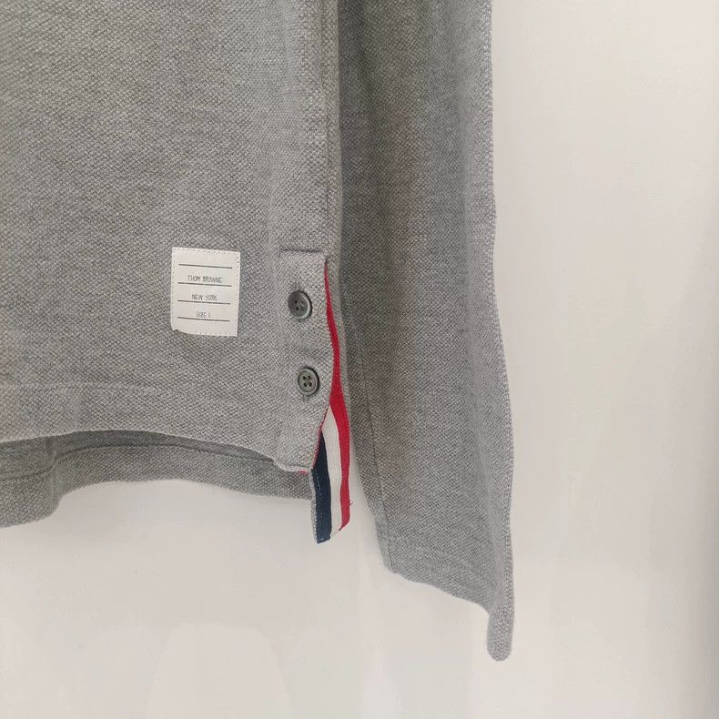 Thom Browne Thom Browne Round collar long sleeve hoodie Size L / US 10 / IT 46 - 4 Thumbnail