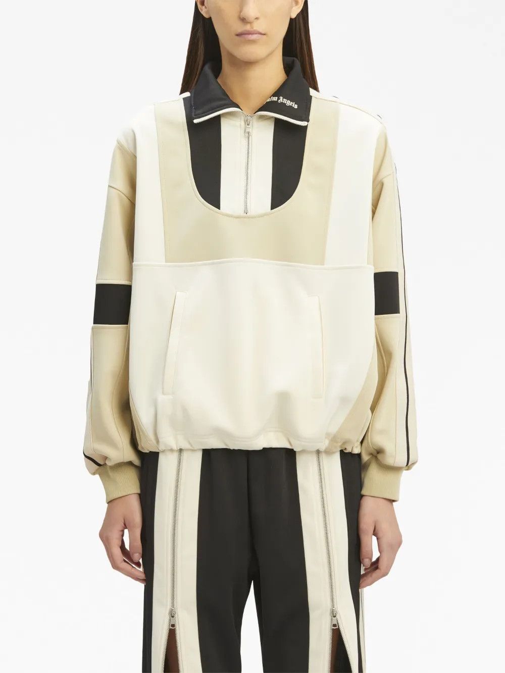 Palm Angels o1y1125 Mockneck Jacket in Multicolor Size M / US 6-8 / IT 42-44 - 2 Thumbnail