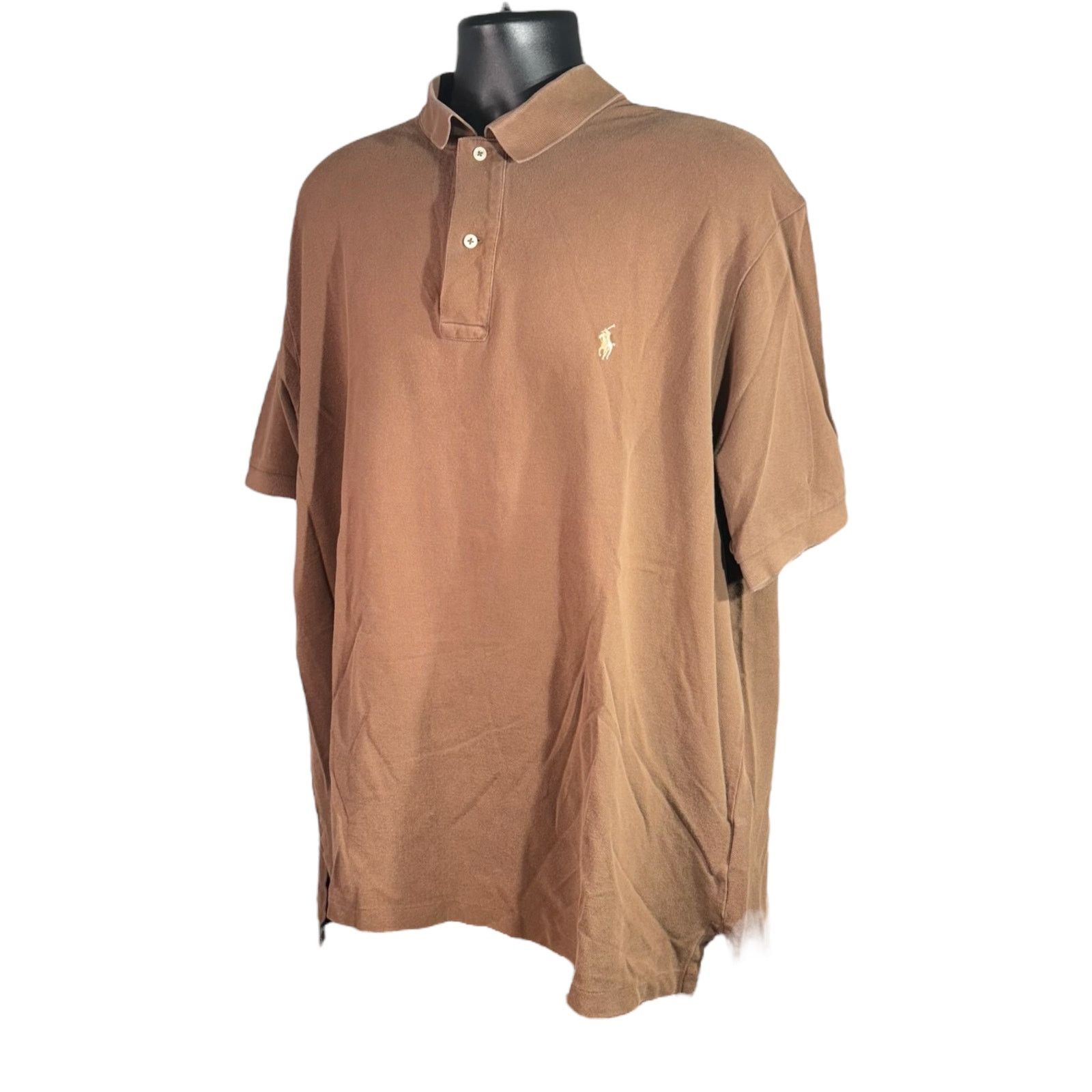 Polo Ralph Lauren Polo Ralph Lauren Short Sleeve Polo Size US XXL / EU 58 / 5 - 3 Thumbnail
